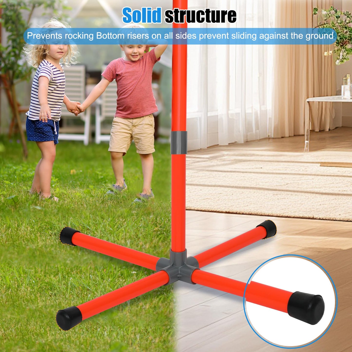 Drone Obstacle Course Kit, 3 Sets of 27” Hoop Size - Large-sized Loop for RC FPV Drone Beginners, Reducing The Risk of Collision, Portable Game Loop Gate System with Separate Storage Bag