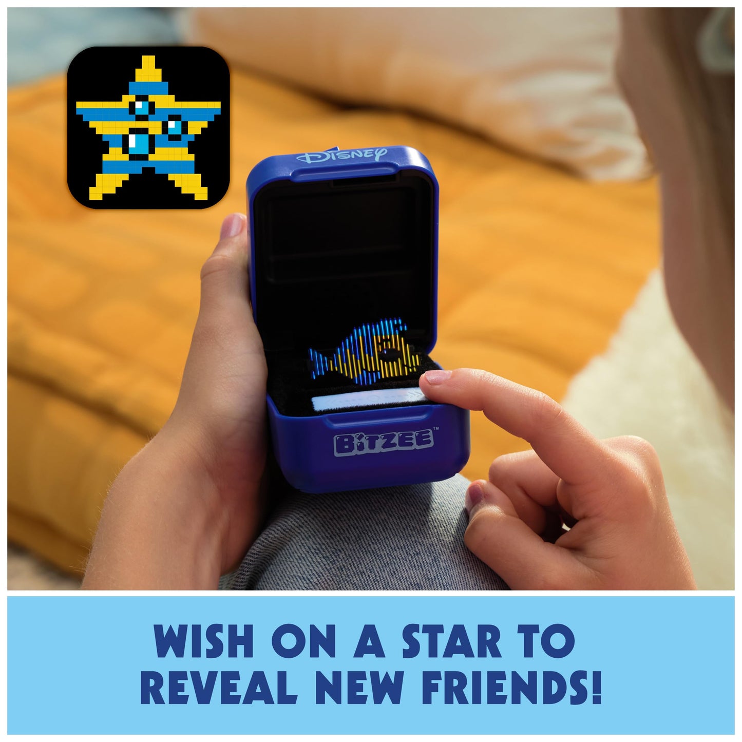 BITZEE, Disney with 30 Interactive Characters Inside, Reacts to Swipes, Tilts & Taps, Disney Toys & Digital Pet Boys & Girls Toys