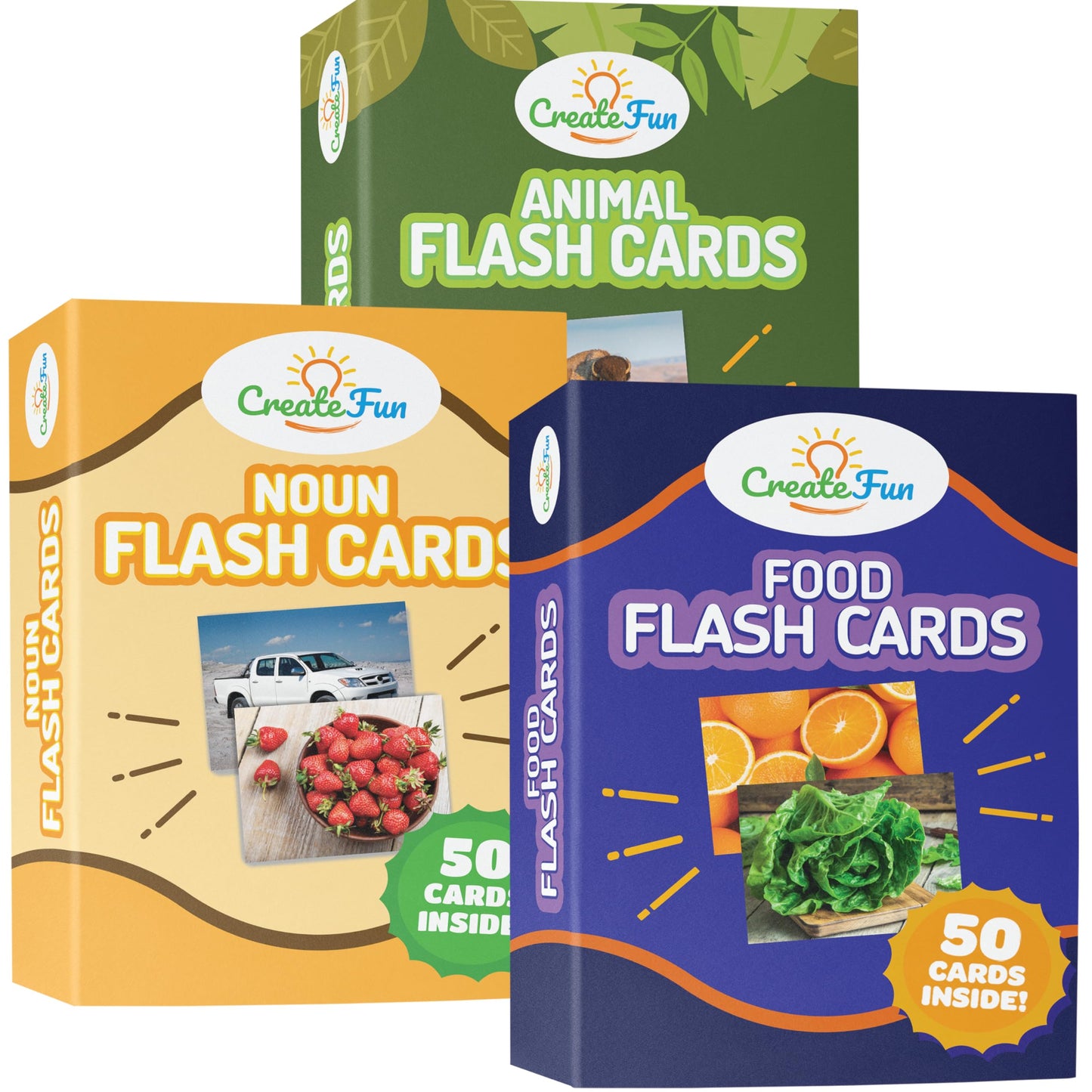 150 Noun Food and Animal Flash Cards Set, Montessori Educational Games, Vocabulary Builder Picture Cards for Speech Therapy, ESL, Occupational Therapy, Autism, Dementia and SLP Learning Materials