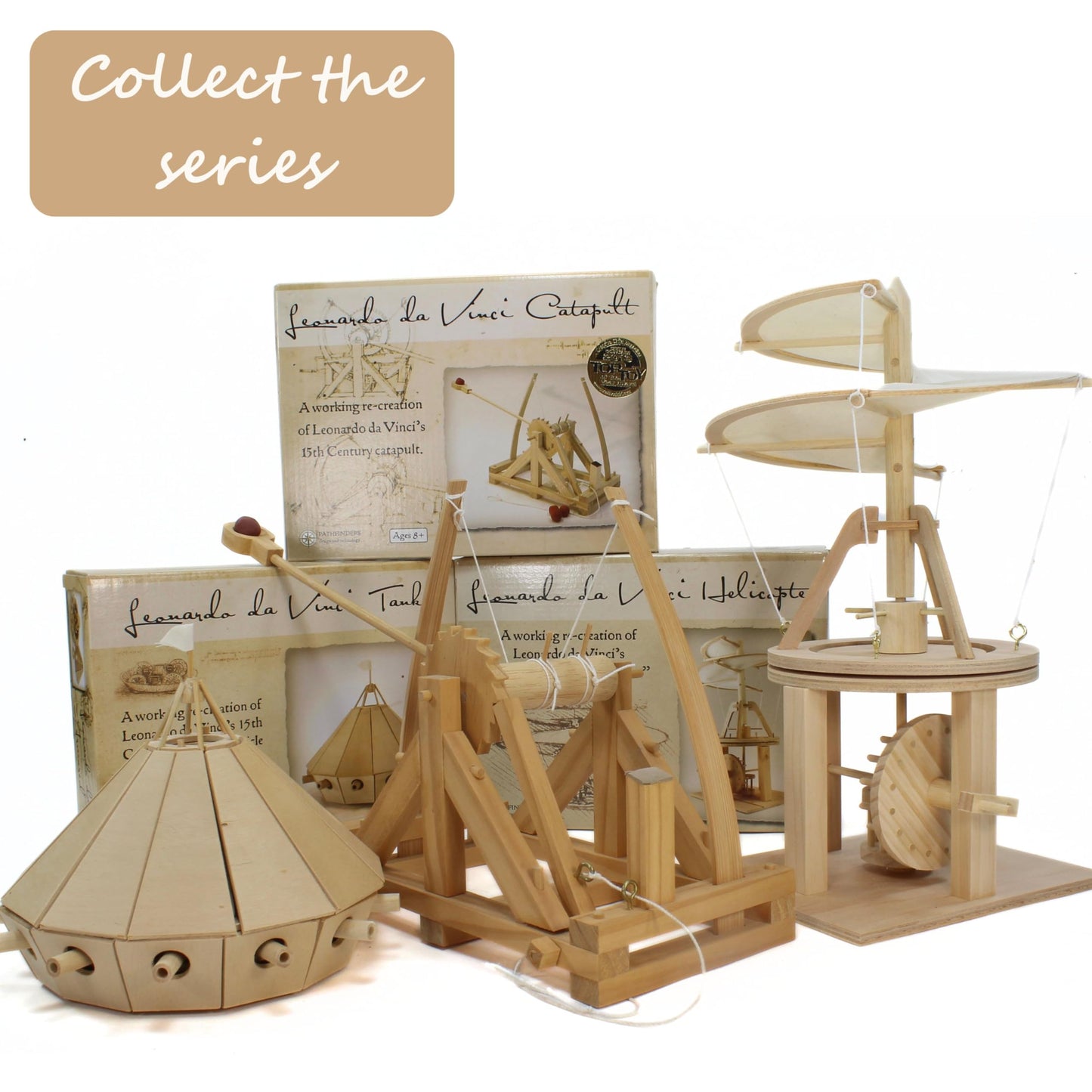 Pathfinders STEM Kit – Leonardo da Vinci Helicopter Model kit Science Kits | stem Toy Physics Toys | Engineering | Learning Resources
