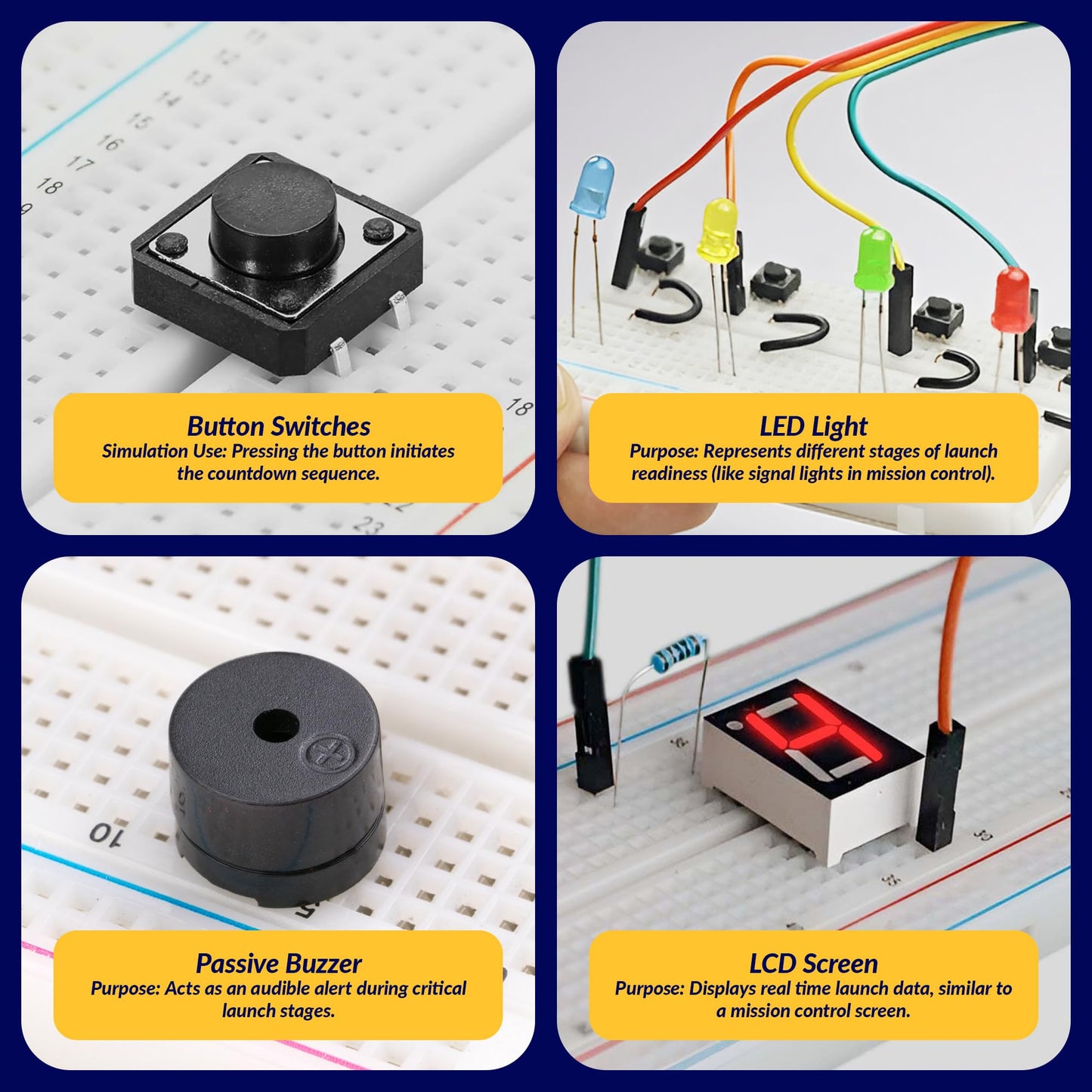 LINGO Countdown to Launch STEM Coding Kit - Build, Code & Explore Rocket Launch Concepts - Science Kits for Ages 13+ Years for Birthdays & Holidays
