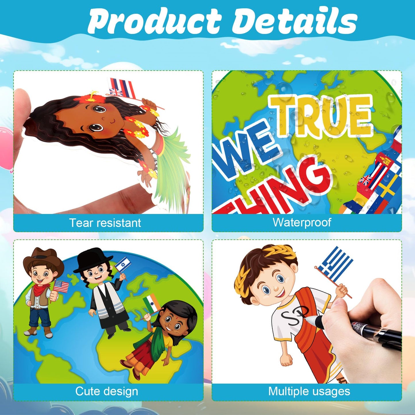 Diversity in Common Multicultural Bulletin Board Decorations Diversity Bulletin Board Decoration Earth Day Activities Educational Classroom Decor Paper Cutouts For Multicultural Classroom Decor