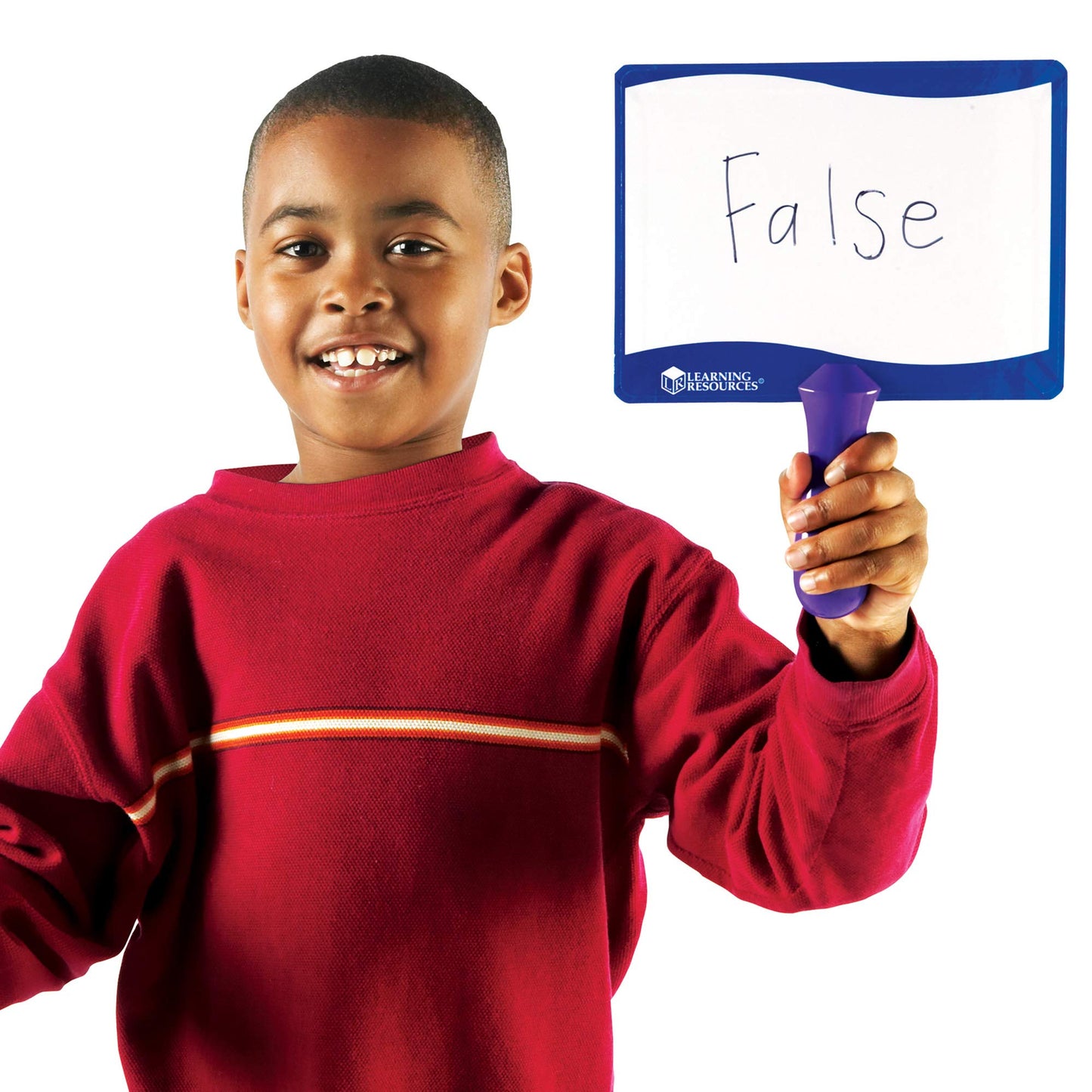 Learning Resources Write-on / Wipe-off Answer Boards, Set of 10 Erasable Boards, Ages 6+