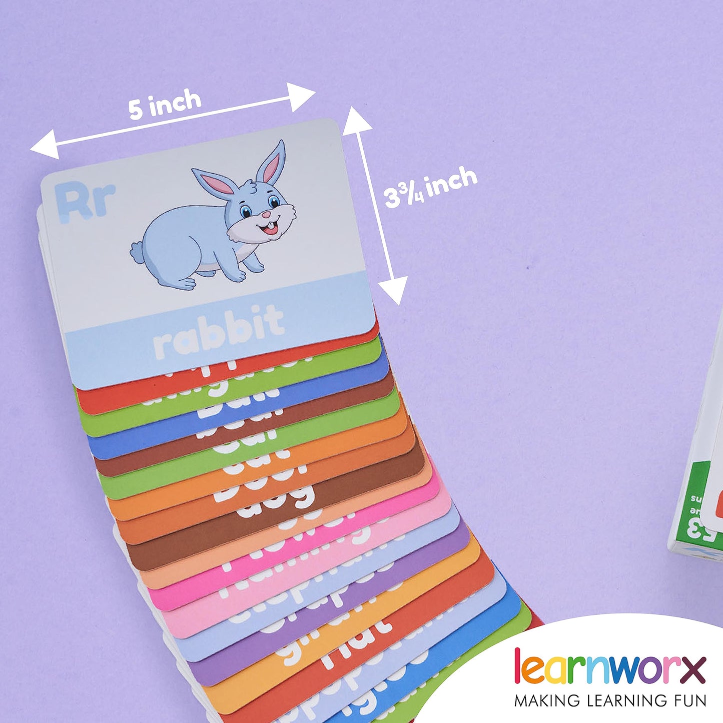Alphabet Flash Cards for Toddlers | Award-Winning | 52 ABC Flashcards for Baby & Kids|ABC Cards Kindergarten | Large Upper and Lower Case | Large A-Z Learning Letter Animal Flashcard for Ages 1,2,3&4