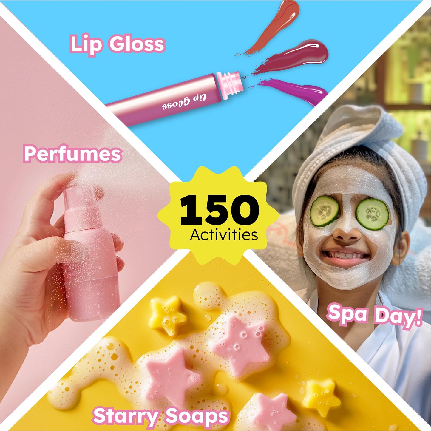 Butterfly EduFields 150+ Girls Science Kit for Kids 8-12 Ages 8 9 10 11 12 Years | Girls Science Experiments | Birthday for Girl | Fun STEM Learning and Educational Toys