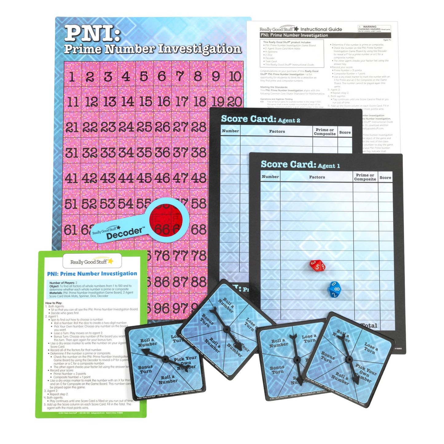 Really Good Stuff Family Engagement Math – Practice, Solve & Play Pack - Upper Grades