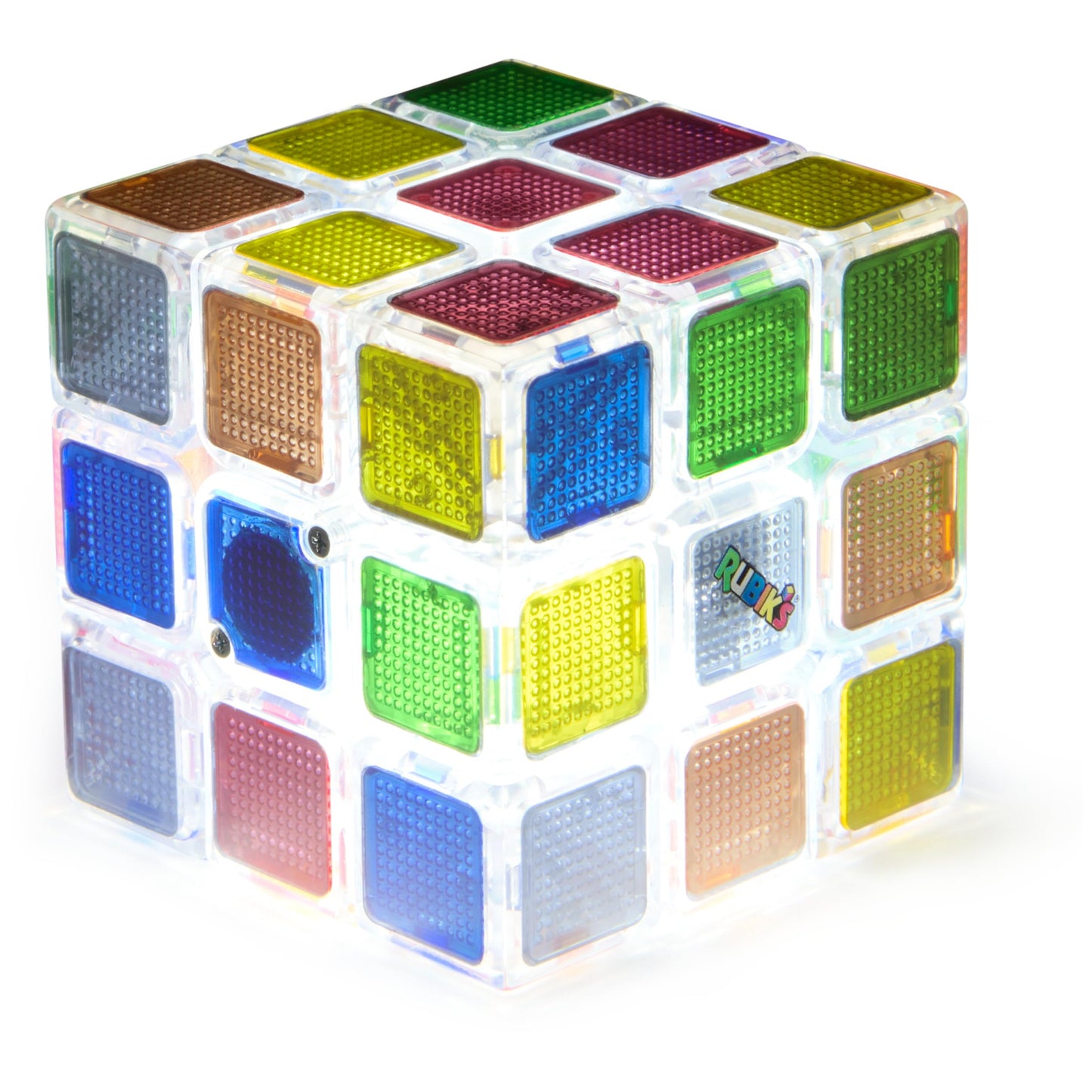 Rubik’s Cube, Pulse Cube, Light-Up Brain Teaser Puzzle for Speed Cubers, Solve the Puzzle Before the Lights Turn Off, Problem-Solving Brain Teaser & Fidget Toy for Adults, Teens, Kids Ages 8 & Up
