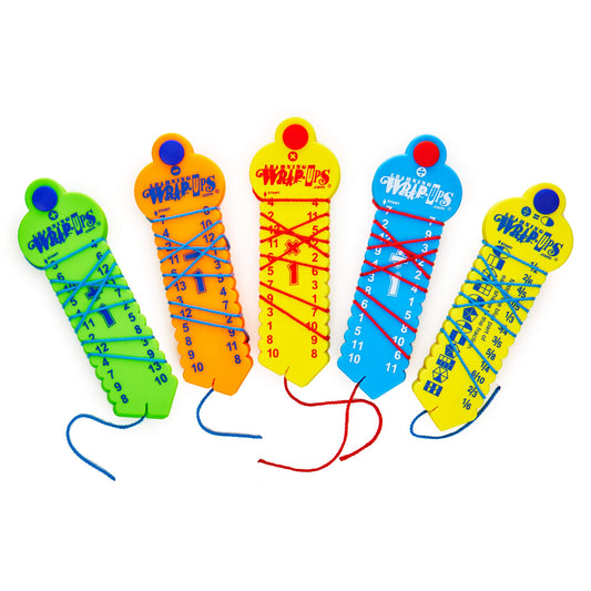 Learning Wrap‑Ups Math Intro Center Kit – 5‑Pack of Self‑Correcting Wrap‑Ups, Hands‑On Math Fluency for Centers, Small Groups & Tutoring