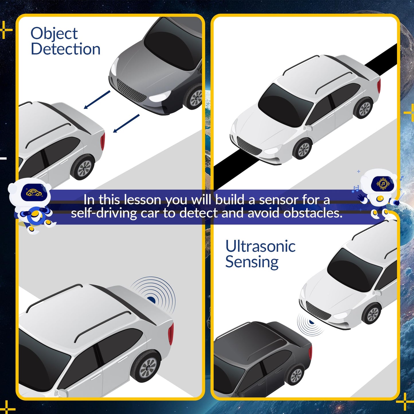 LINGO STEM Coding Kit - Build & Code Your Own Backup Sensor for Car - Learn Coding with Step-by-Step Guides - STEM Projects for Ages 13+ Years for Birthdays & Holidays