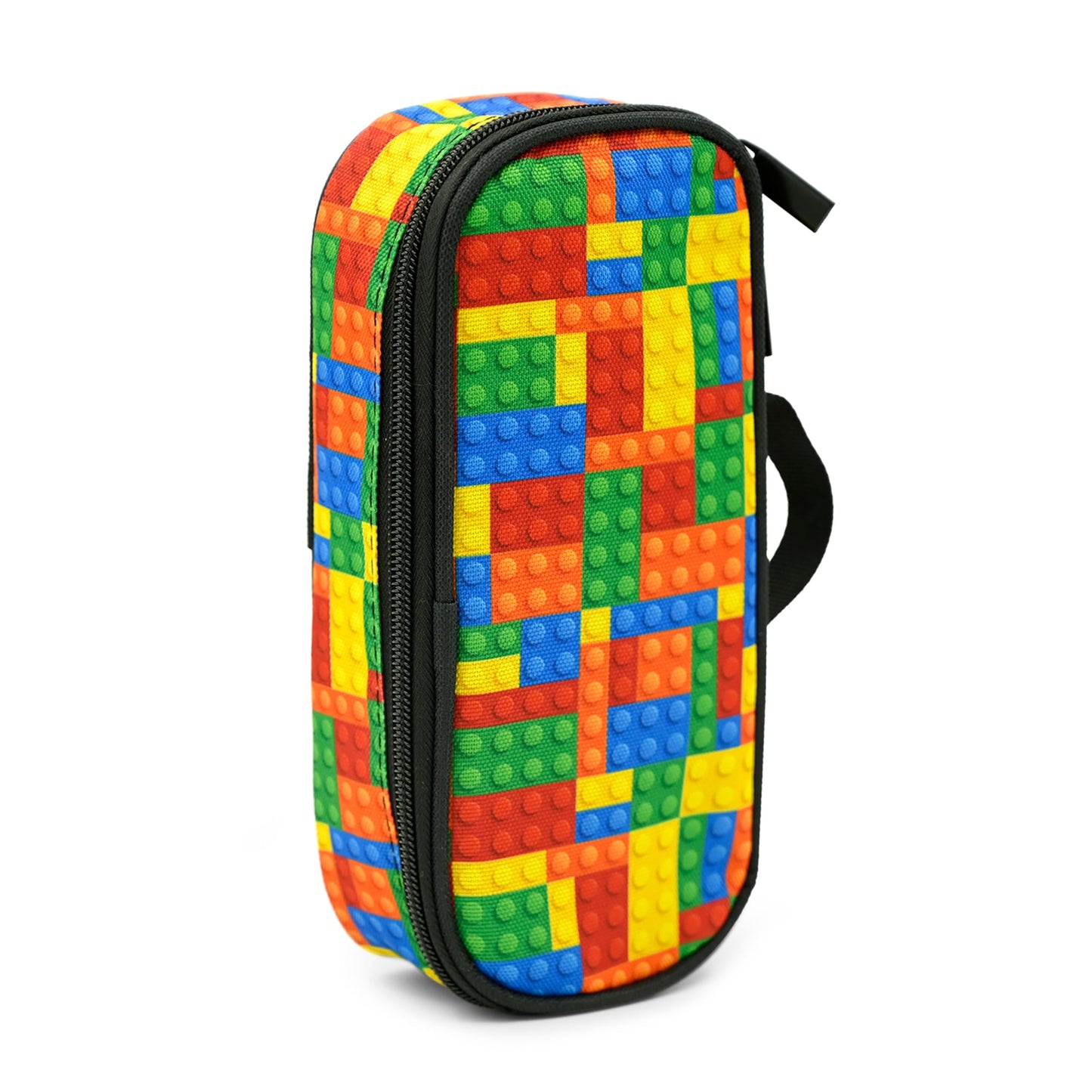 Droerfes Brick Pencil Case Pencil Pouch Large Capacity Pen Bag School Office Organizer Stationery Storage Box For Girls Boys Teen Kids