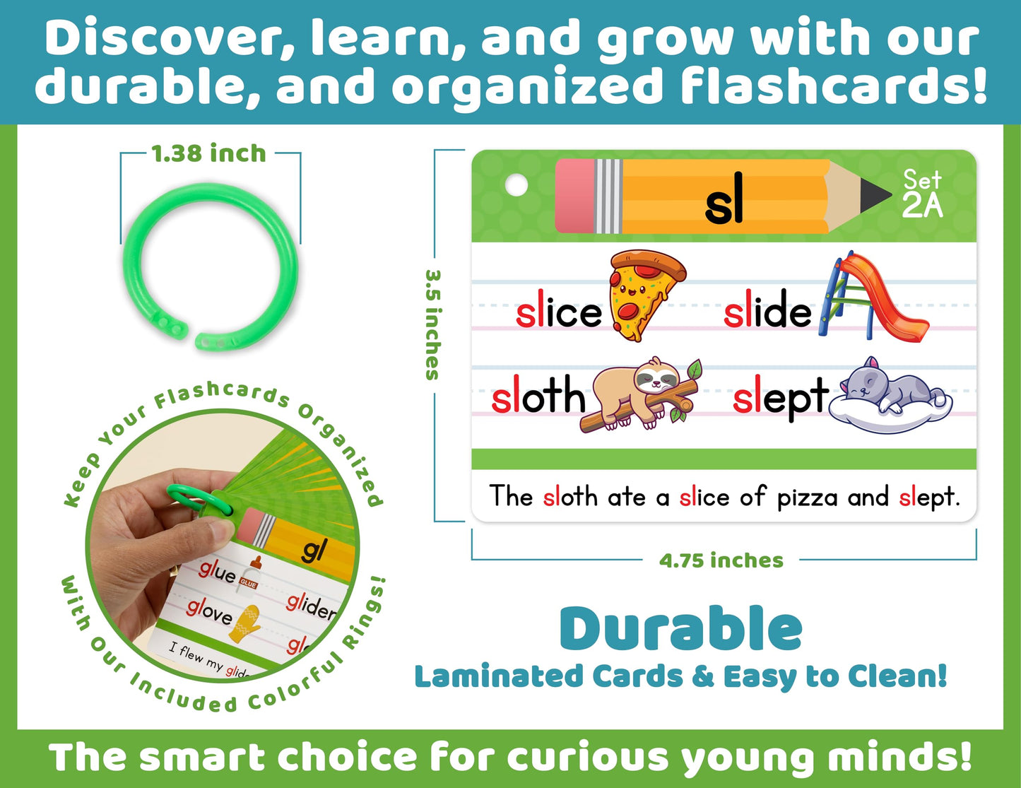 Bright Seed Phonics Flash Cards - Learn to Read in 20 Phonic Stages - Digraphs CVC Blends Long Vowel Sounds – Phonics Games for Kids Age 4-8 Kindergarten First Second Grade Home School Educational