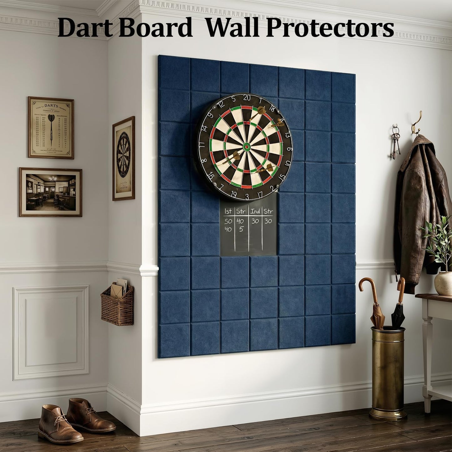 Large Felt Bulletin Board for Walls: 6-Pack Black Cork Board Alternative 11.8x11.8 Inch Peel and Stick Pin Board Wall Decor for Home Organization, Office Memo Board, Self-Adhesive Wall Tiles