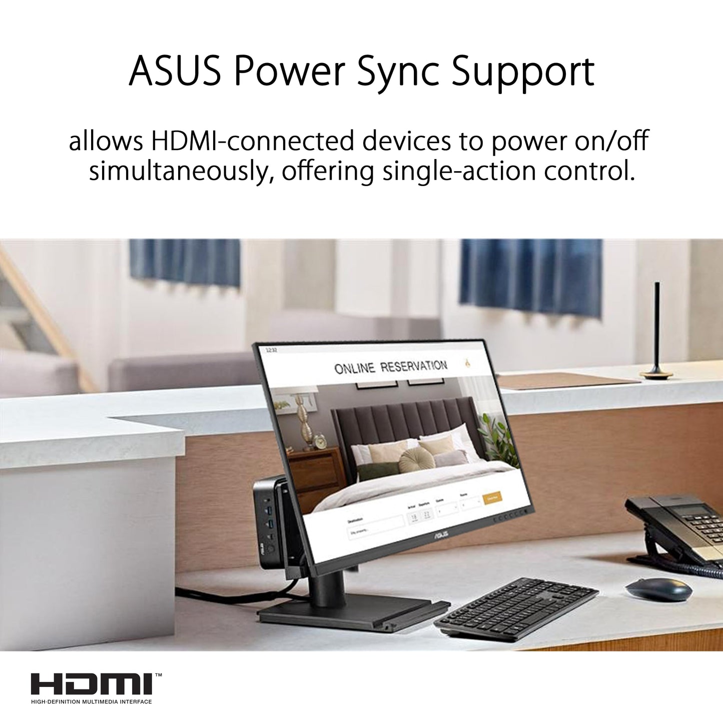 ASUS 27” 1440P USB-C RJ45 Docking Monitor (BE27ACGN) – QHD (2560x1440), IPS, 120Hz, Frameless, Speakers, Height Adjustable, DisplayPort Daisy-Chain, Power Sync, Eye Care, 3 yr Warranty