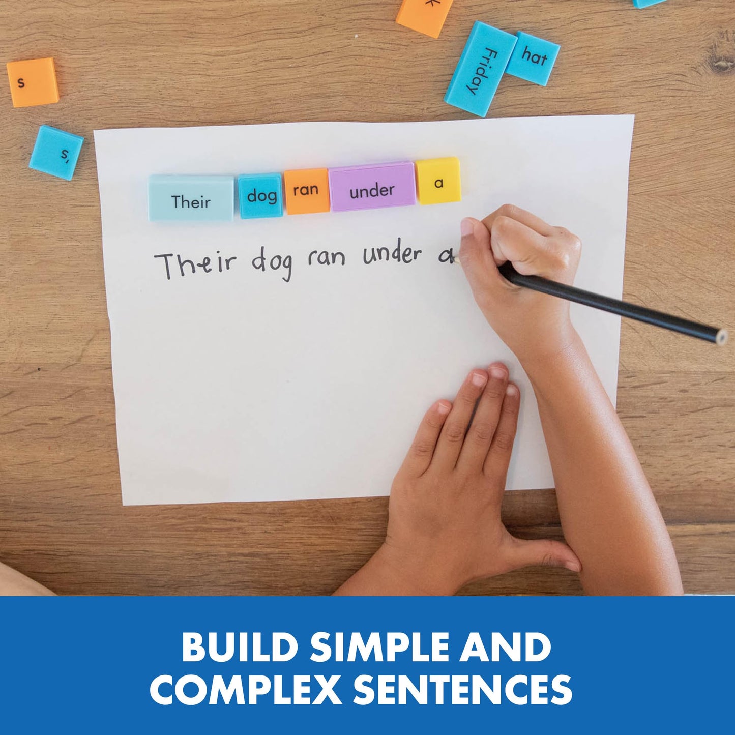 Educational Insights Sentence Building Dominoes - Word Games for Language Learning, First Grade Literacy Manipulatives, Sentence Building Games For Kids, 1st Grade Sight Words, Vocabulary Reading Toys