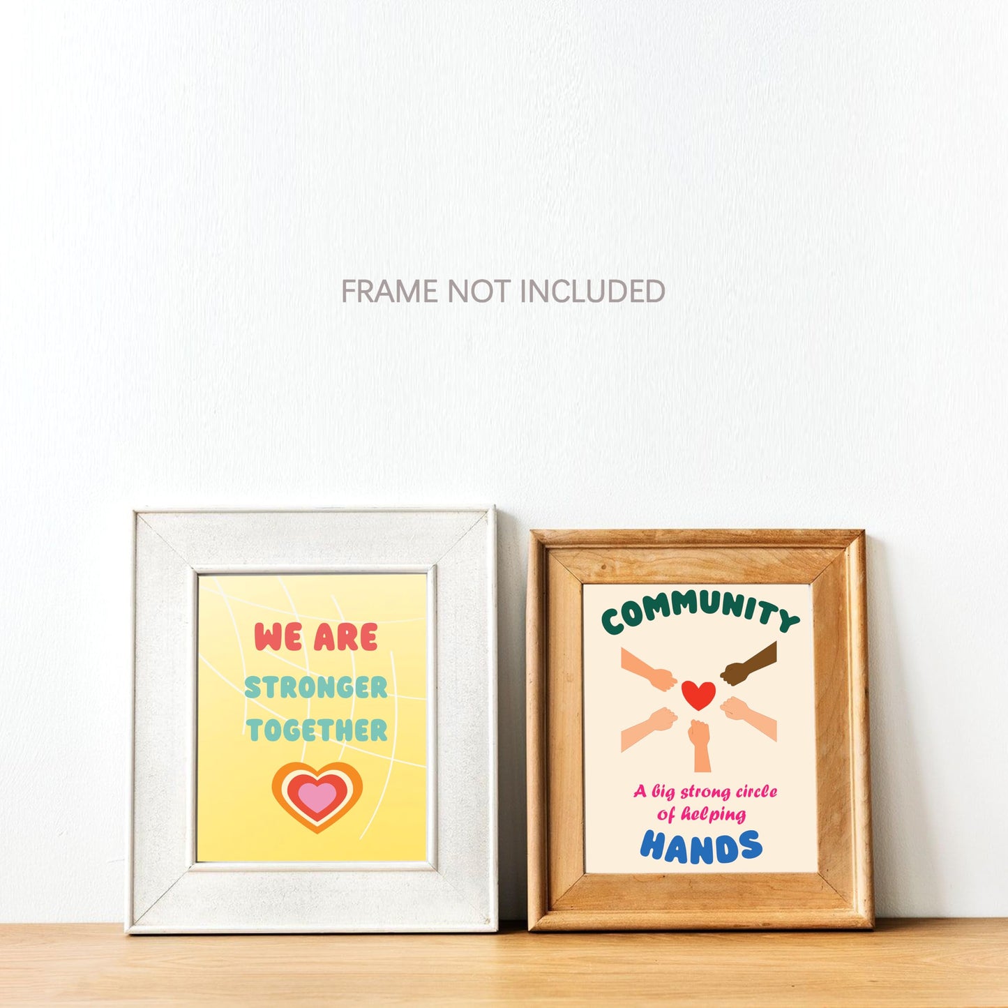 KDMAZH Kindness Posters for Classroom Decorations，6 Classroom Poster,Language educational，Motivational, Positive,Inspirational. 8x10Inch，Unframed