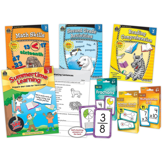 Teacher Created Resources® Learning at Home: Grade 2 Kit