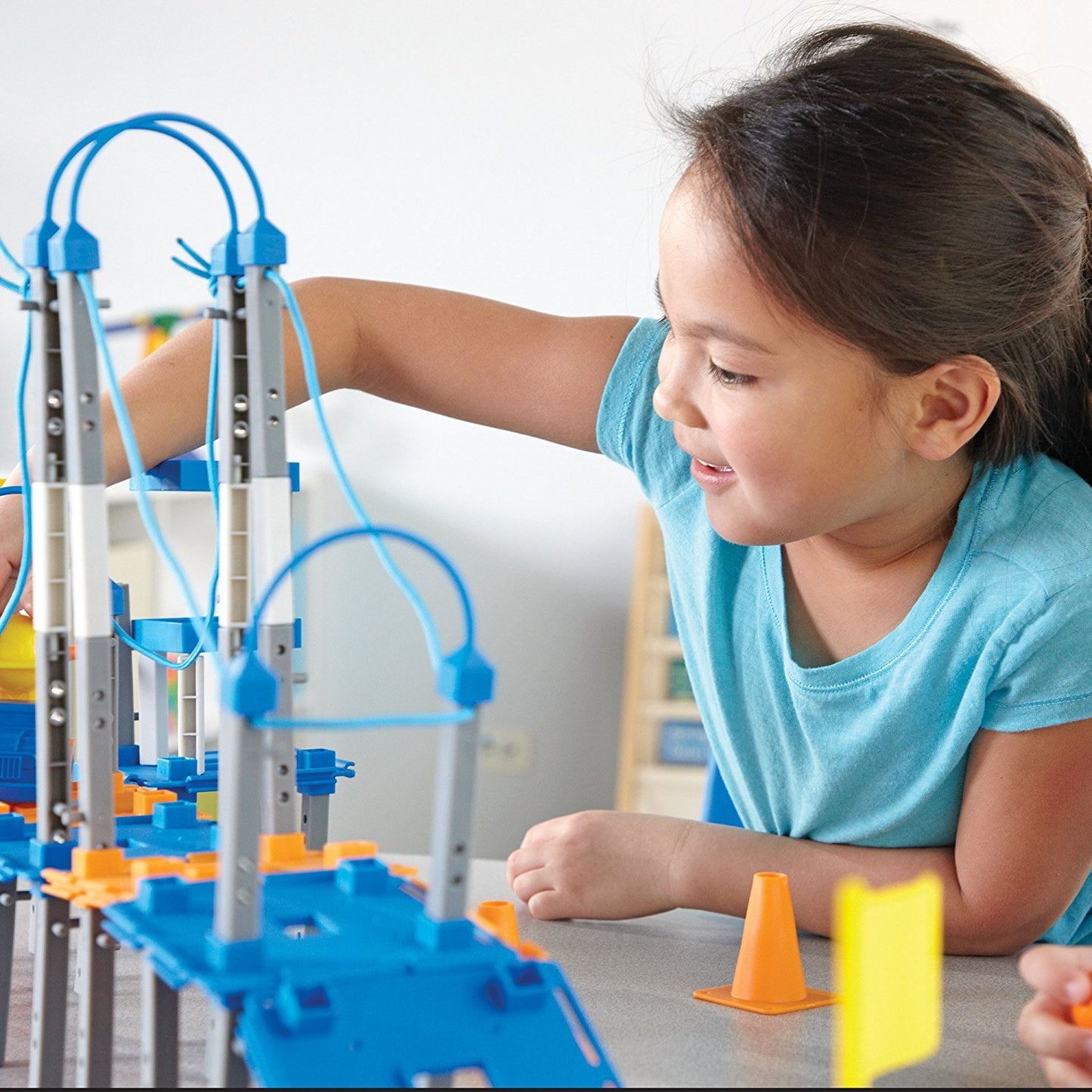 Learning Resources City Engineering & Design Building Set - Preschool Building Toys, STEM Toys for 5 Year Old, Kids Engineering Kit, STEM Gifts for Kids