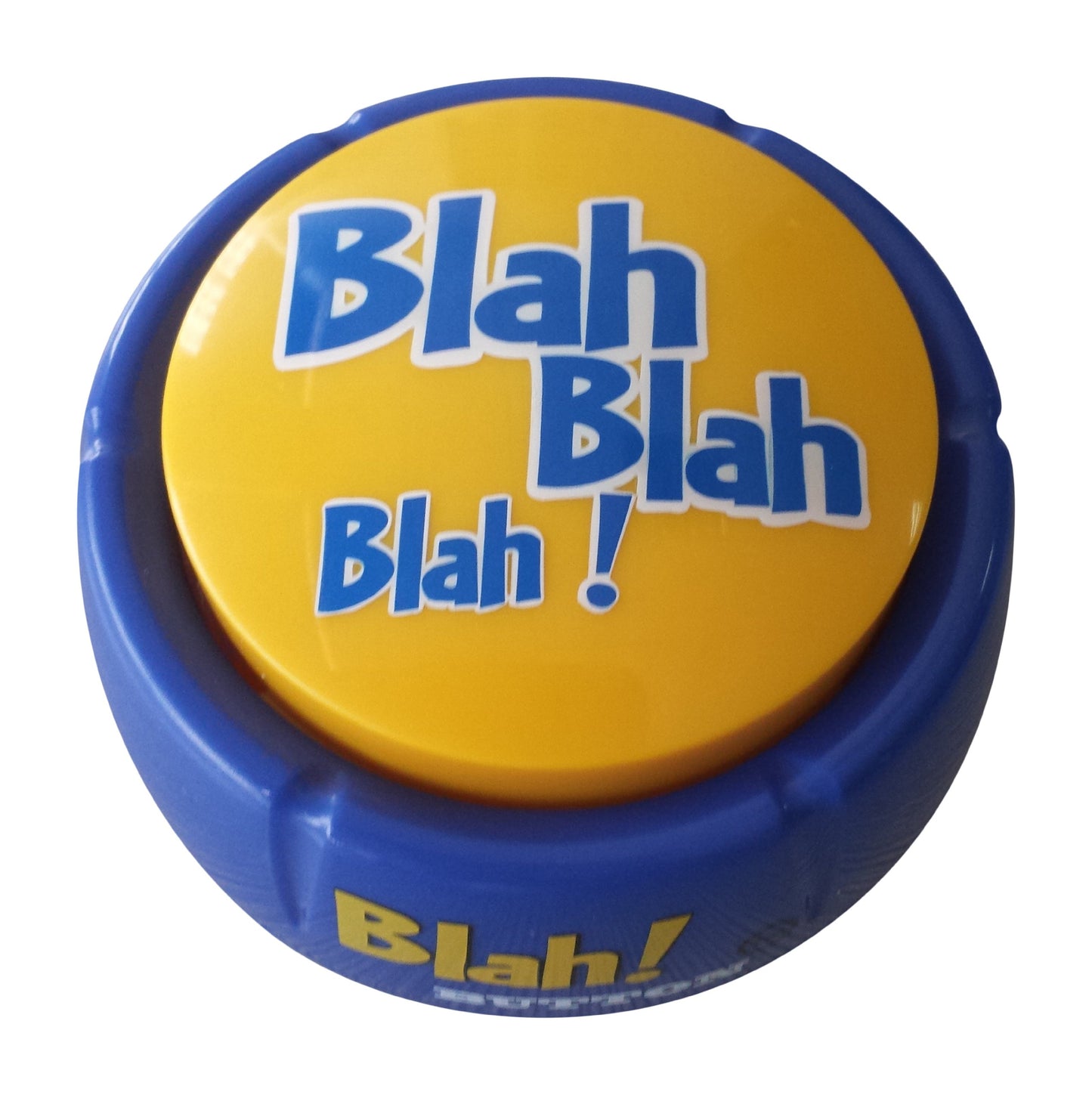 Talkie Toys Products Blah Button - 12 Hilarious Blah Sayings - Talking Toy for Stress Relief & Laughs - Funny Gift & Stocking Stuffer
