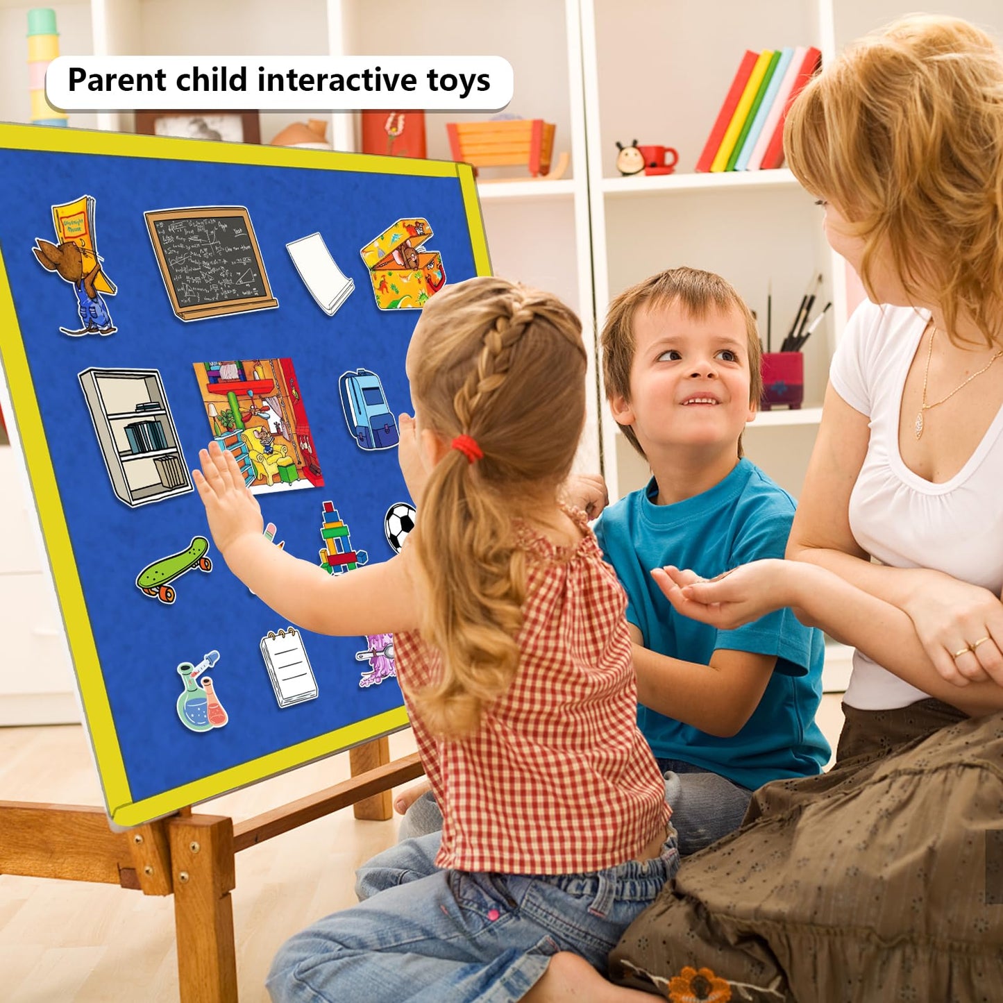 Thryvomniq Felt Board Story Sets If You Take a Mouse to School Felt Pieces Preschool Storytelling Activities Early Learning Interactive Play Kit