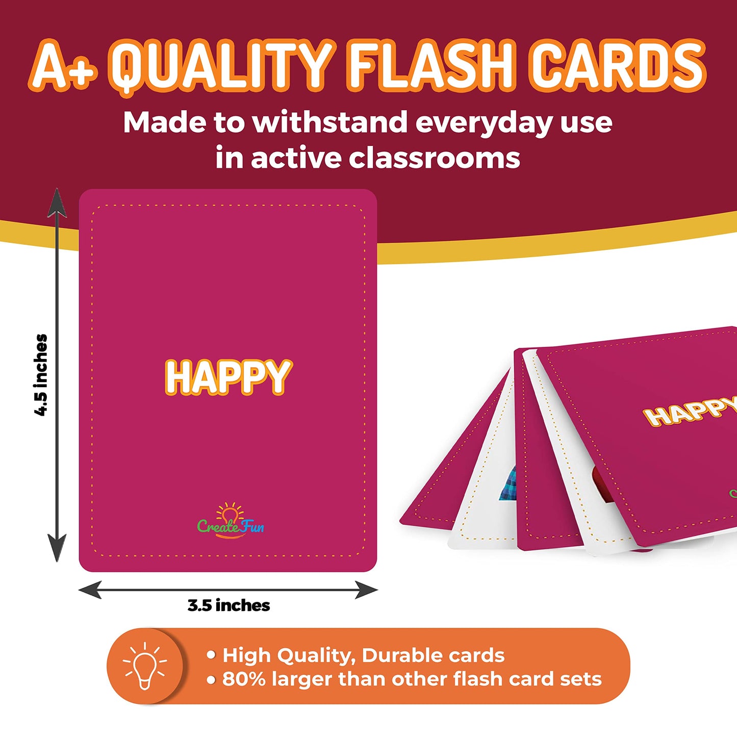 50 Emotions Flash Cards Volume 1 - Feeling Photo Cards for Kids, Adults, Seniors, Homeschool, Speech Therapy, ABA, Dementia, Aphasia, Occupational Therapy, ESL and Autism Learning Material