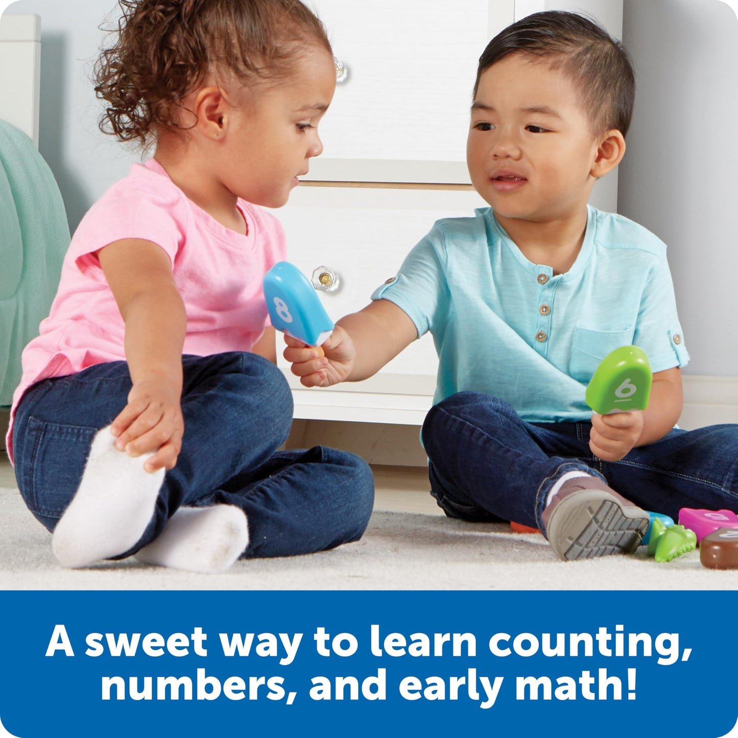Learning Resources Smart Snacks Number Pops - Sorting Toys, Stacking Montessori, Classroom Must Haves, Math Manipulatives, Matching Games, Fine Motor Preschool, Speech Therapy