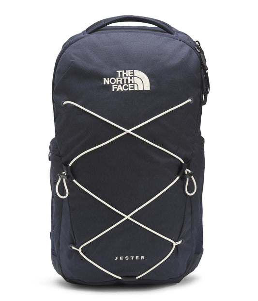 The North Face Jester Everyday Laptop Backpack - Commuter Daypack, Water Repellent, Laptop Sleeve, Aviator Navy Light Heather/Vintage White-NPF, One Size