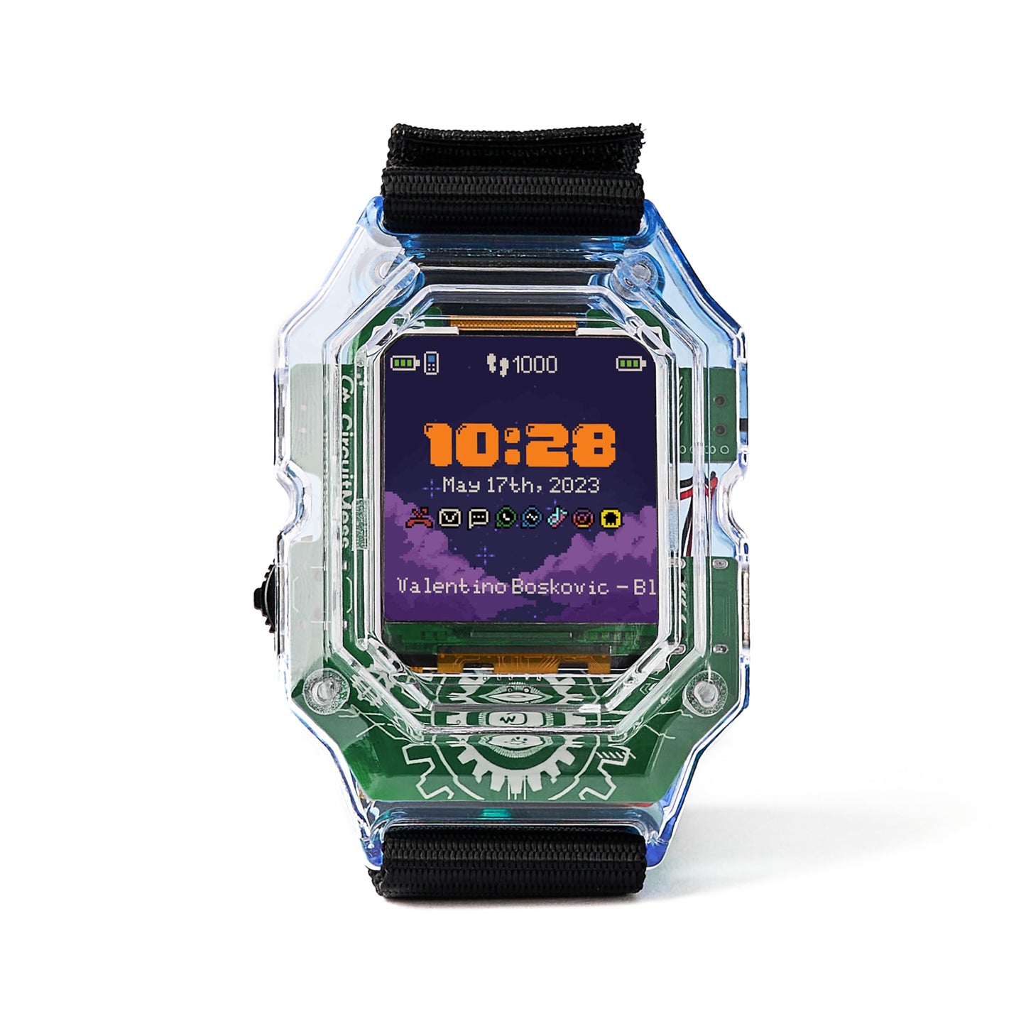 CircuitMess Clockstar 2.0 | Build & Code Your Smartwatch | Learn Electronics & Coding | Educational STEM Gift for 11+