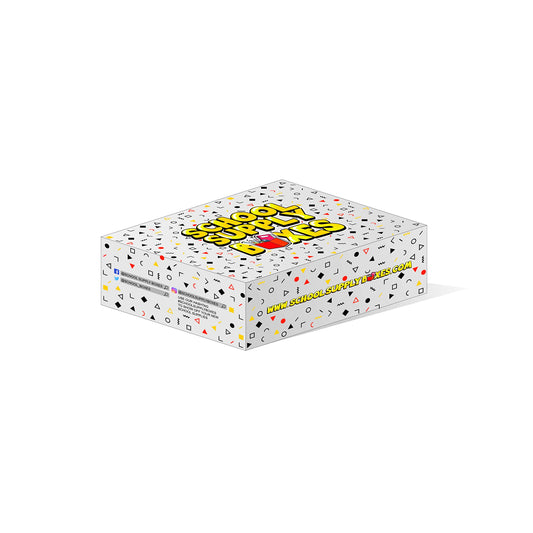 Elementary School Essentials Bundle | Case (4 Boxes) - 91 Pieces per Box | School Supply Boxes - Back to School Essentials | Includes Binders, Folers, Notebooks, Paper, Pencils, Pens, & More