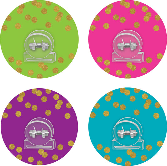 Teacher Created Resources Confetti Clingy Thingies Clips (TCR77374)