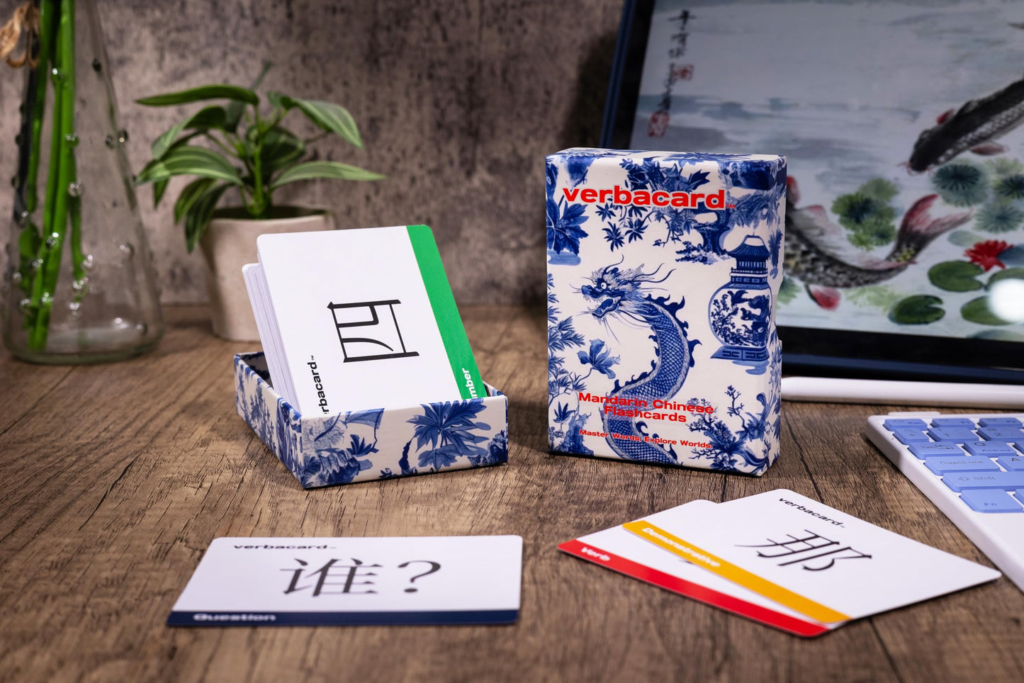 Essential Mandarin Flashcards – Learn to Read Chinese Fast | Chinese Mandarin Study Deck with Pinyin | Pronouns, Basic Verbs & Nouns for Beginners & Students