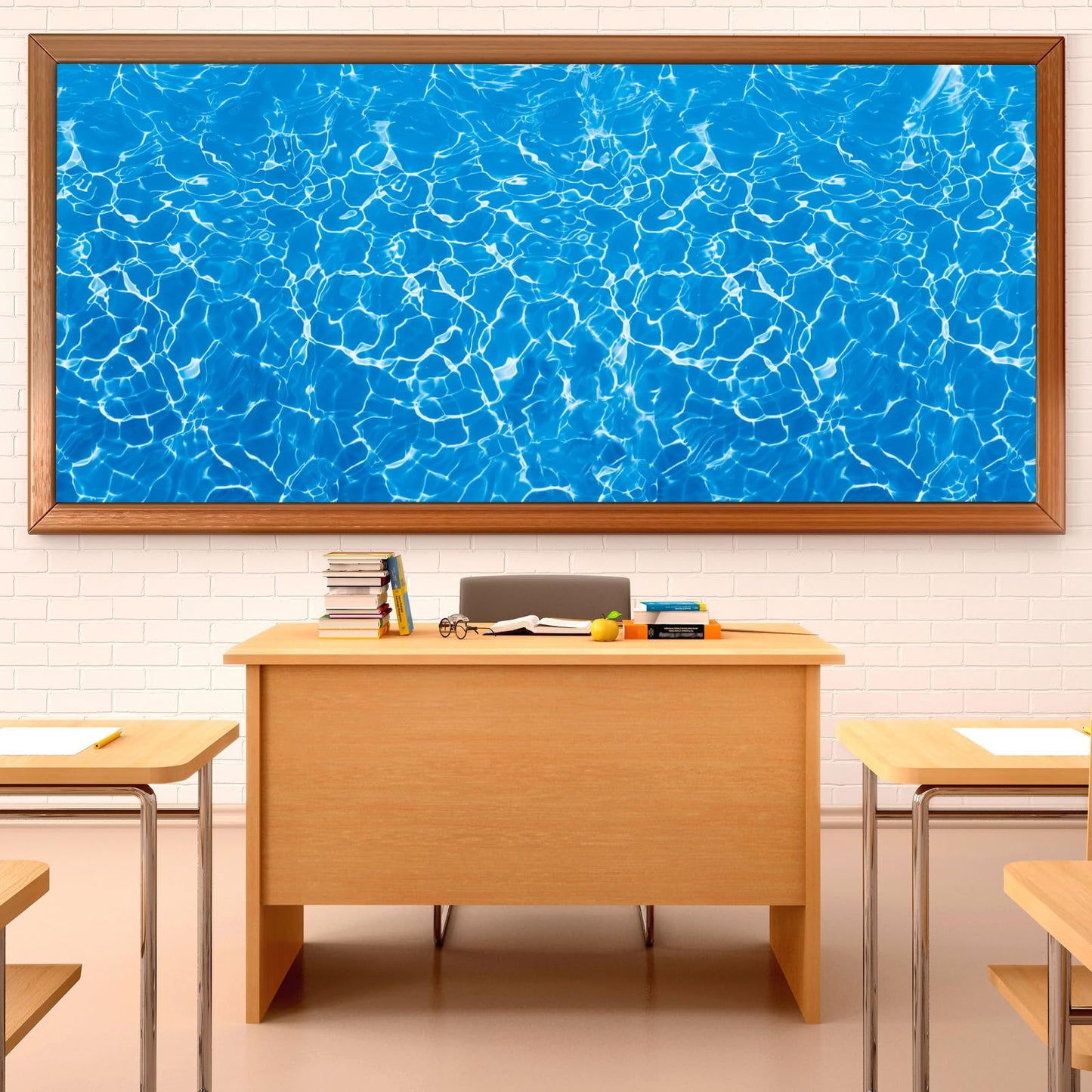 CHUNNIN Under The Sea Bulletin Board Decoration Ocean Theme Bulletin Board Background Creative Classroom Decor Arts Crafts Classroom Home Wall Decor Education Back to School Display Supplies