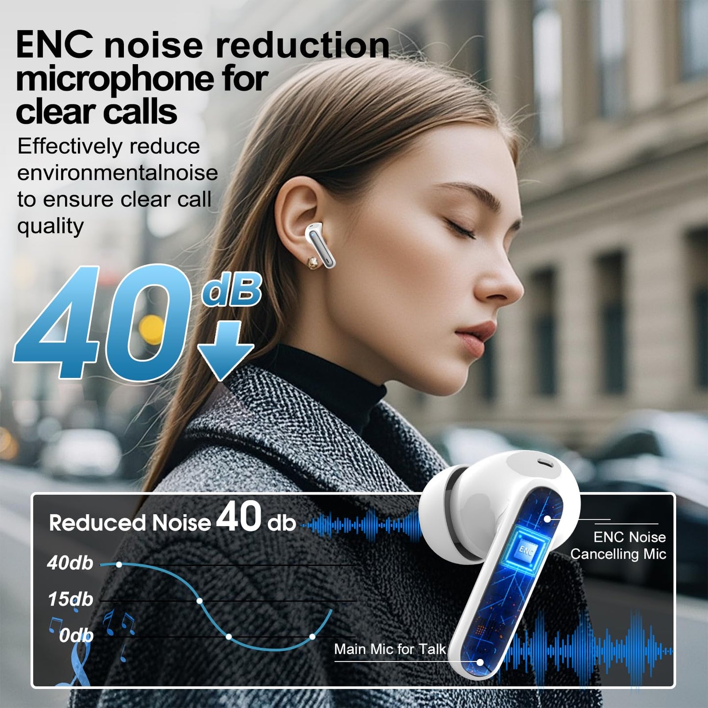 Csasan Ai Translation Earbuds Real Time,3-in-1 Buletooth 5.3 Translator Earbuds with 6 Translation Modes/164 Languages,No Subscription Required Translatior Headphones, Iron Gray