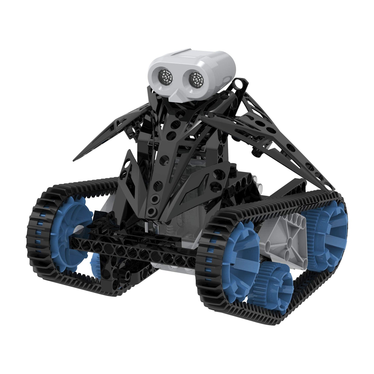 Thames & Kosmos | Robotics Smart Machines: Tracks & Treads | for Kids 8+ | STEM Kit Builds 8 Robots | Color Manual to Help with Assembly | Requires Tablet or Smartphone | Parents' Choice Silver Award