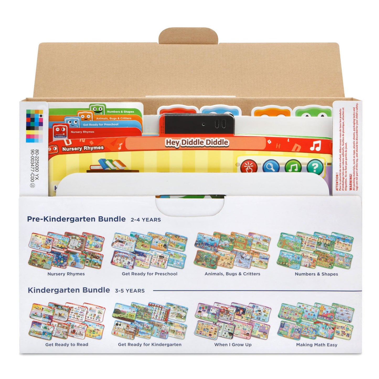 VTech Touch and Learn Activity Desk Deluxe 4-in-1 Pre-Kindergarten Expansion Pack Bundle for Age 2-4