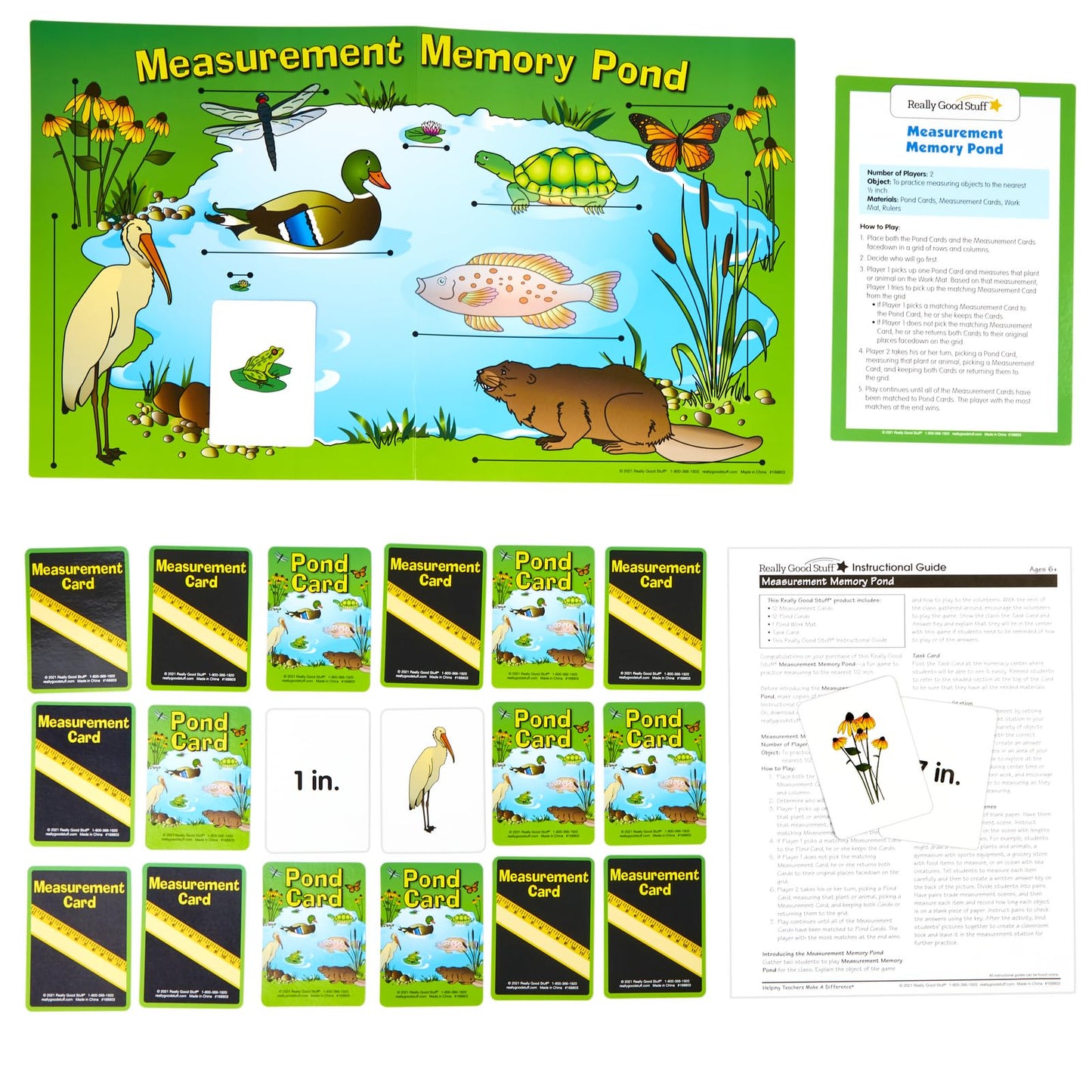 Really Good Stuff Family Engagement Math – Practice, Solve & Play Pack - First Grade