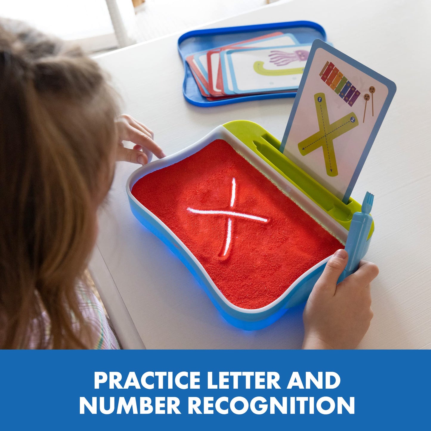 Educational Insights Light-Up Tracing Center - Letter Tracing for Kids Ages 3-5, Preschool Learning Activities, Handwriting Practice for Kids, Trace Letters and Numbers, Toddler Writing Tools