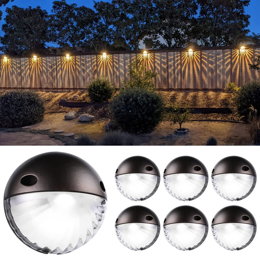 LEONLITE LED Low Voltage Deck Lights, 12V, Aluminum, IP65, Warm White, Oil Rubbed Bronze, Model 85831, Pack of 6