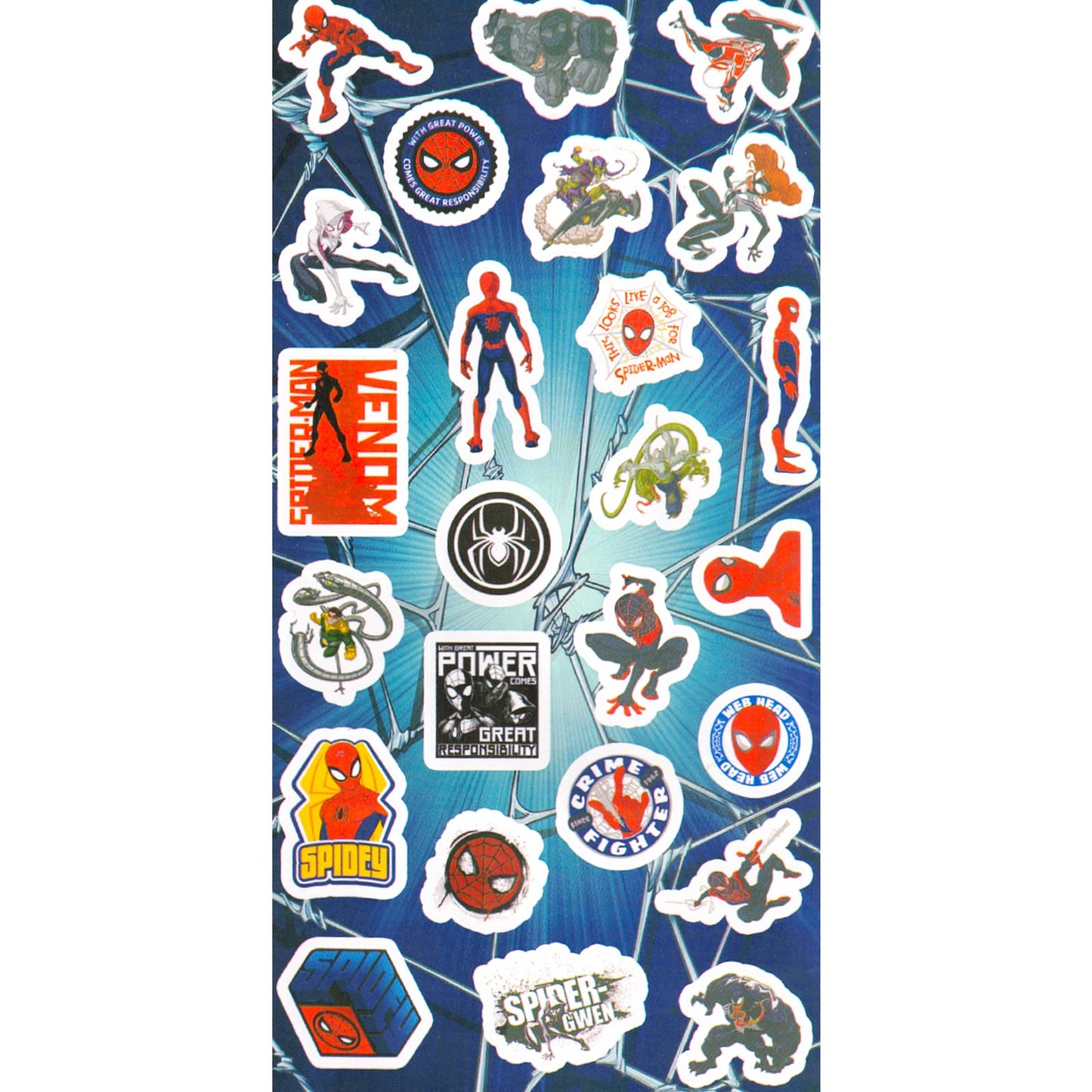 Avengers Spiderman Notebook Set - Spiderman Notebook for Boys Bundle Includes 4 Spiderman Notebooks Plus Stickers, Bookmark, More | Spiderman School Supplies Set
