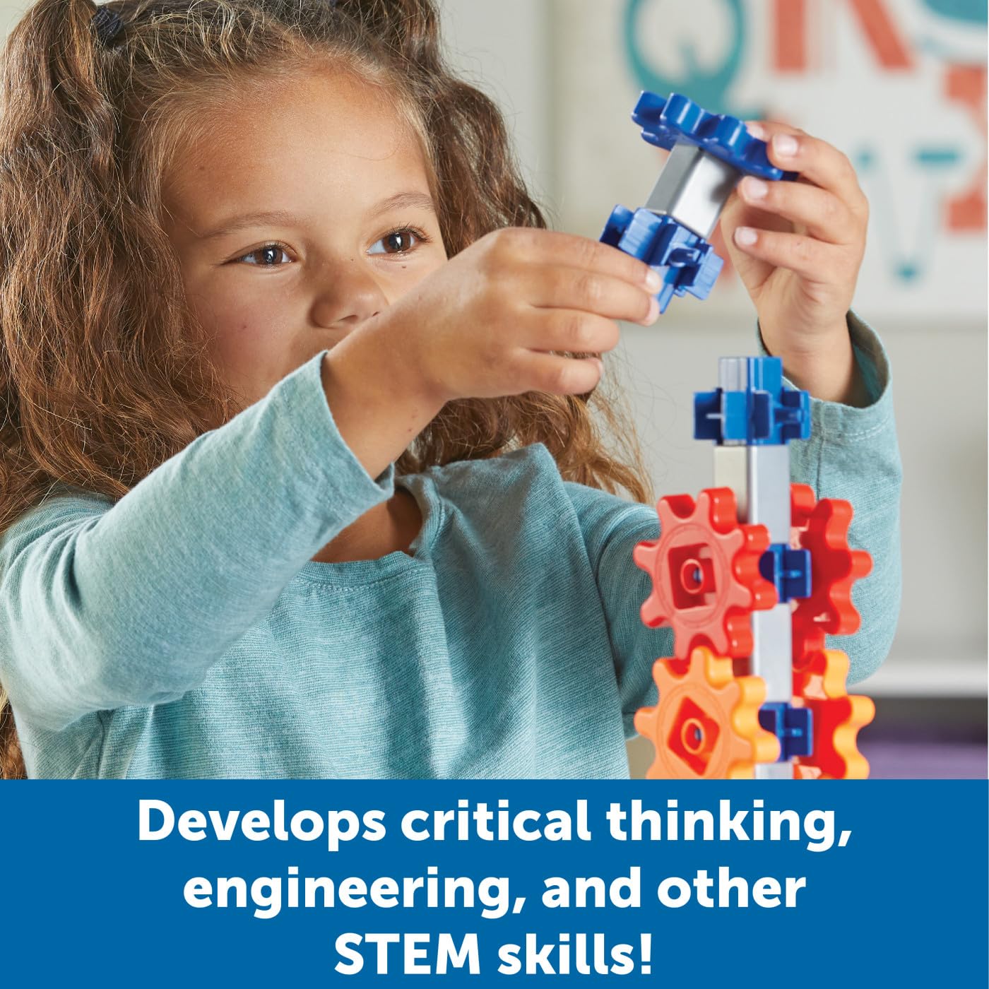Learning Resources STEM Explorers Machine Makers - 60 Pieces, Ages 5+, Building Montessori Toys, Engineering Activities, Fine Motor Skills