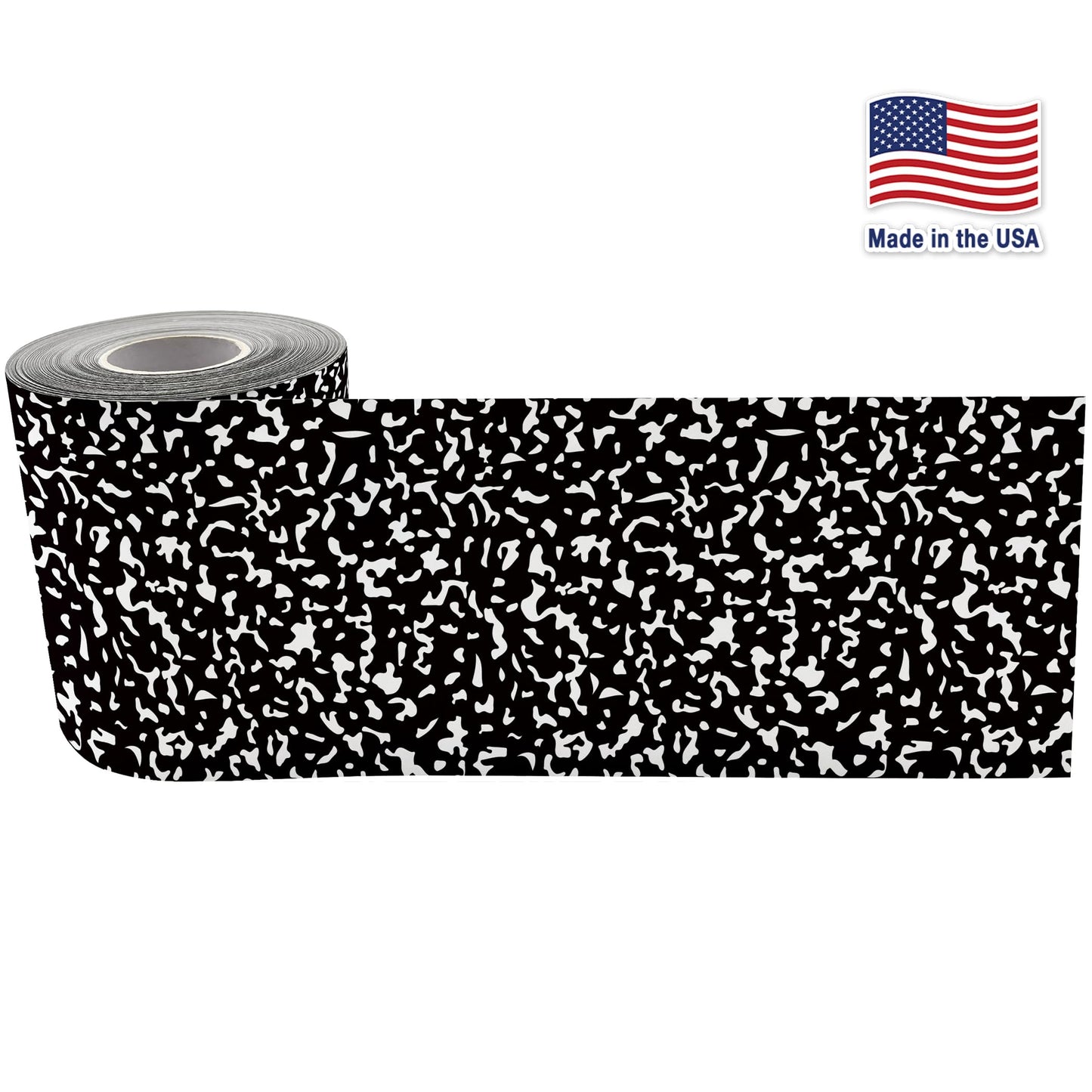 Teacher Created Resources Composition Straight Rolled Border Trim - 50ft - Decorate Bulletin Boards, Walls, Desks, Windows, Doors, Lockers, Schools, Classrooms, Homeschool & Offices