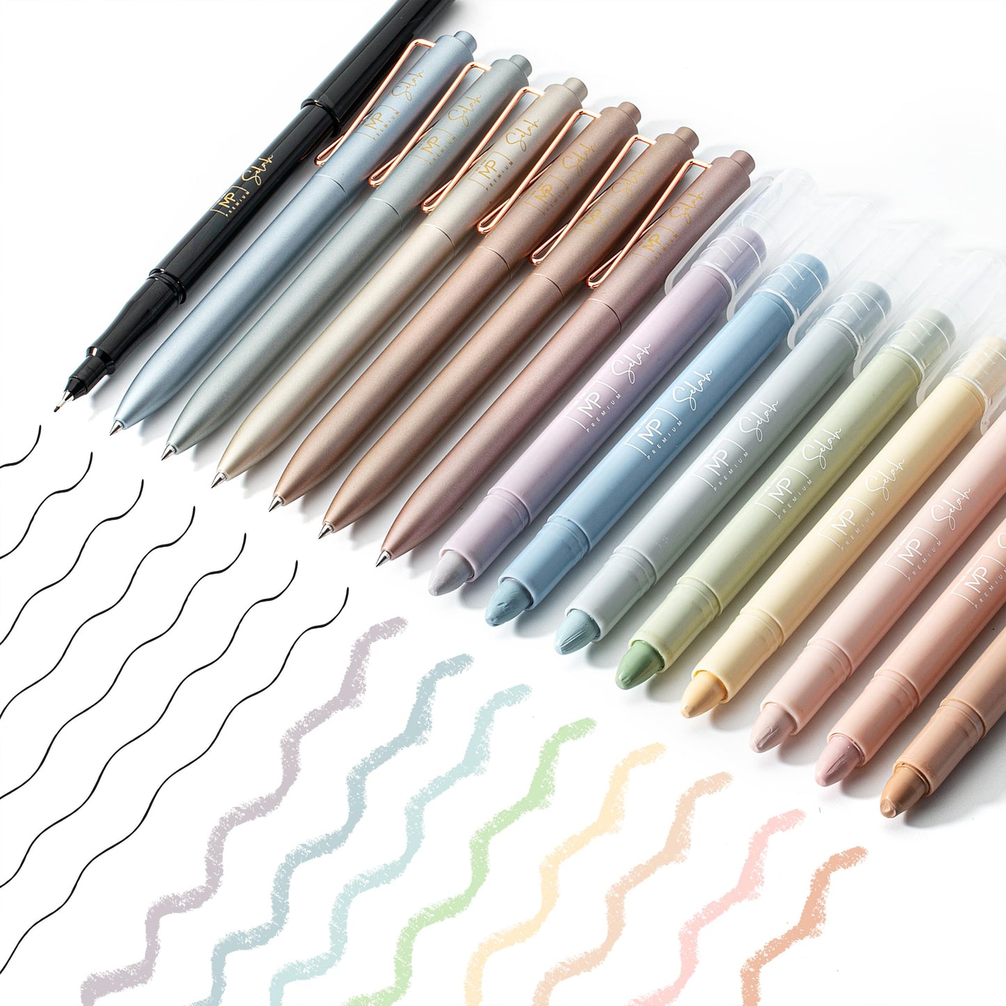 Mr. Pen- Bible Journaling Set (Selah Collection), Complete Faith Journaling Kit with Highlighters, Pens, Sticky Notes, Tabs, Washi Tape & Pouch for Bible Study, Prayer, Devotion & Gifting