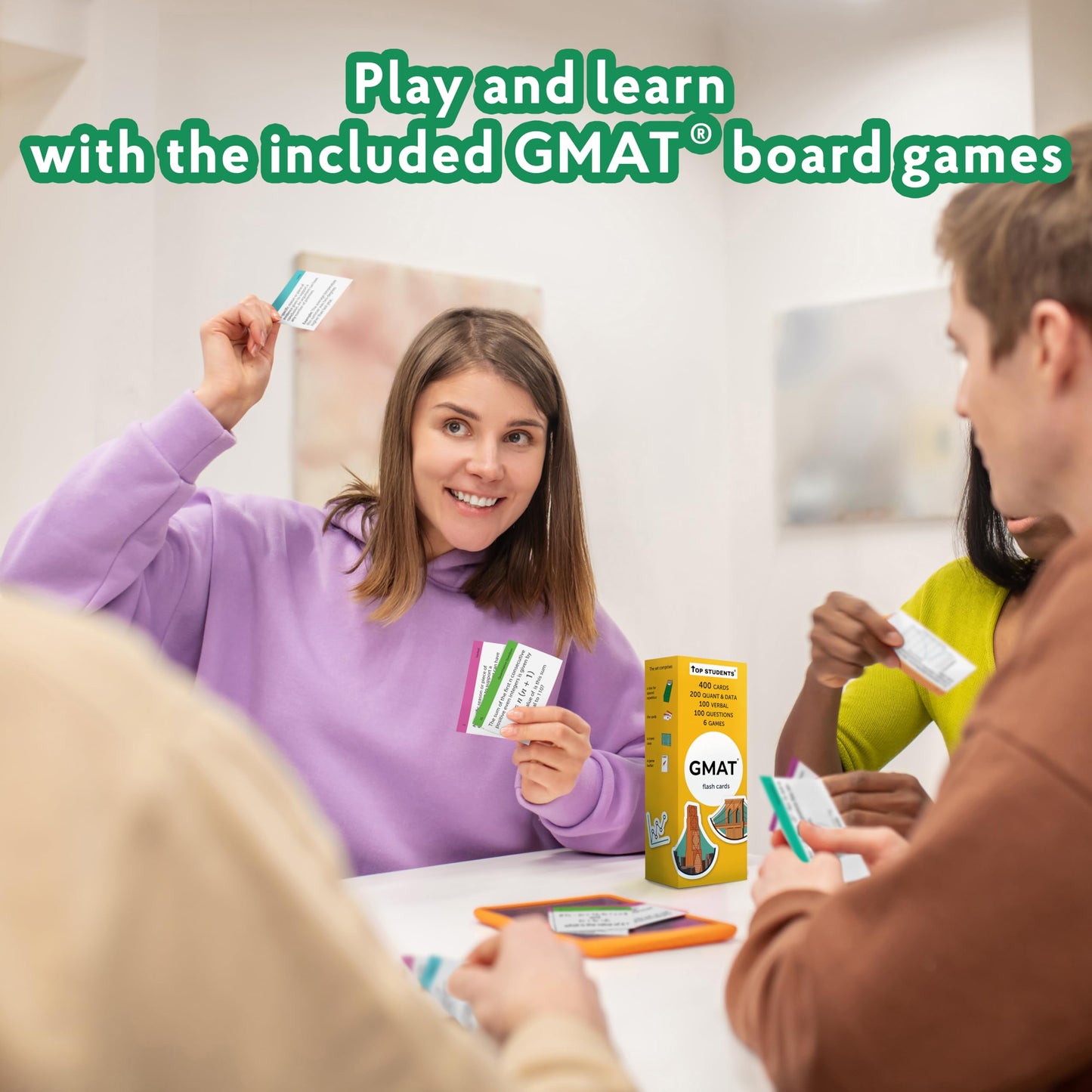GMAT Flash Cards 2026 | 400 GMAT Quantitative Reasoning and GMAT Data Insights Flash Cards | GMAT Verbal Reasoning Flash Cards | GMAT Prep | GMAT Board Games | GMAT Study Kit for Classroom and Home
