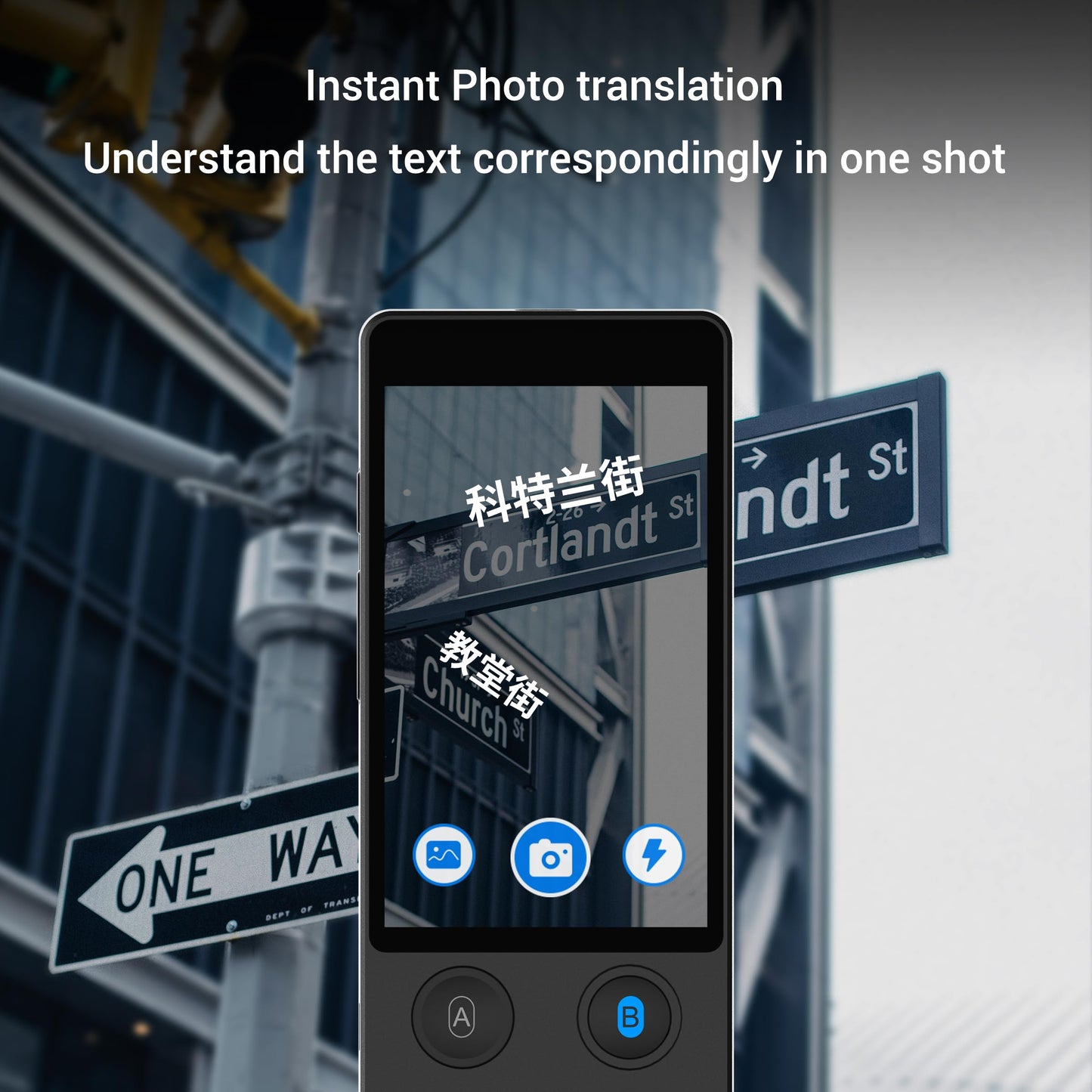 ANFIER Language Translator Device No WiFi Needed 2024 Voice Translation Updated Offline Translator in 16 Languages Online for 144 Languages 97% High Accuracy for Travel Business