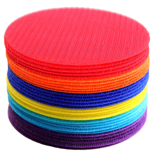 Anitor Carpet Markers 5" for Kids, Multicolor Spot Circle Markers for Classroom Teachers, Preschool and Kindergarten (30 Packs Of Circle)