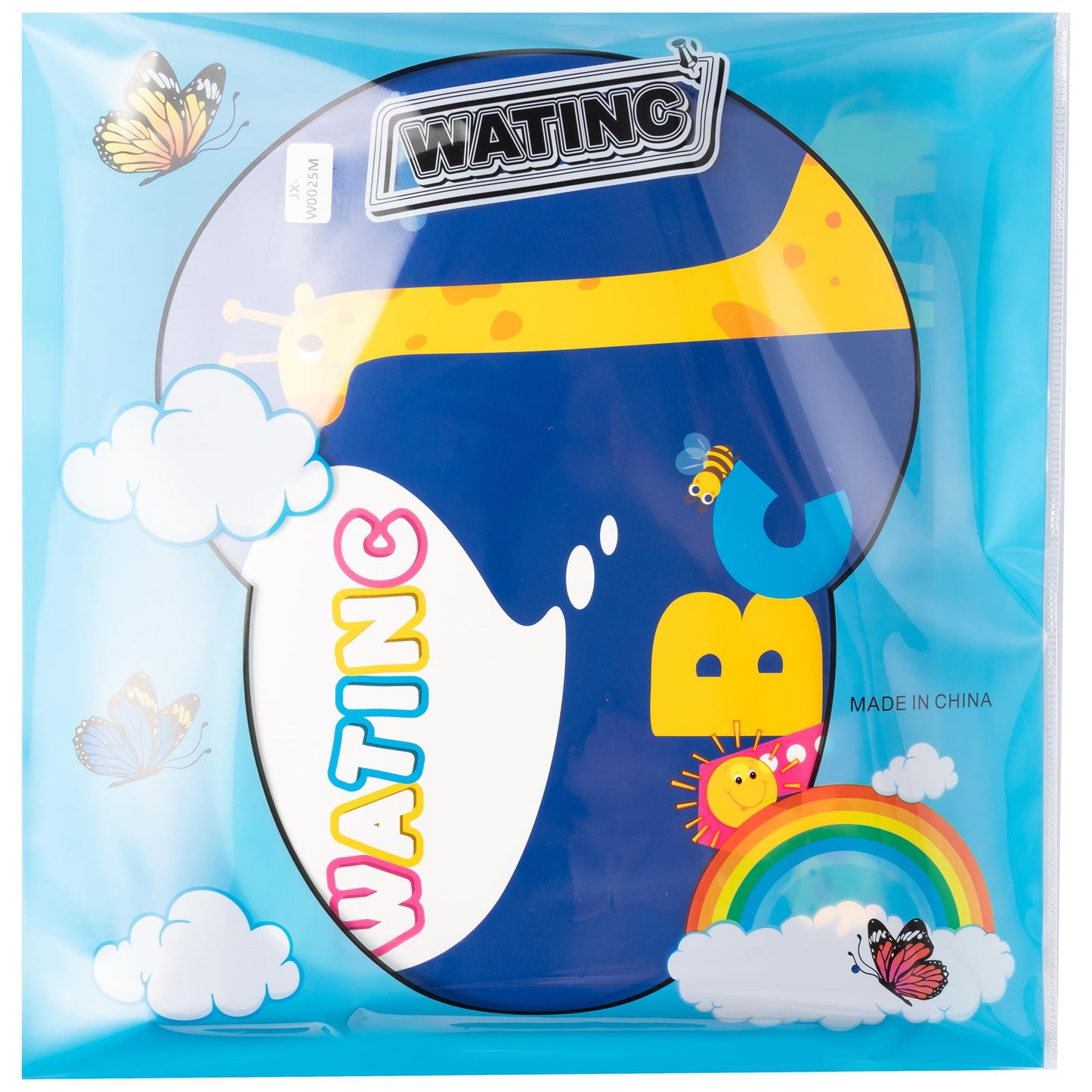 WATINC Travel Felt Board Story Set - 25PCS Portable Felt Board Educational Birthday Gift for Boy Girl Toddler, Under The Sea Storytelling Preschool Early Learning Interactive Play Kit (Ocean Animals)