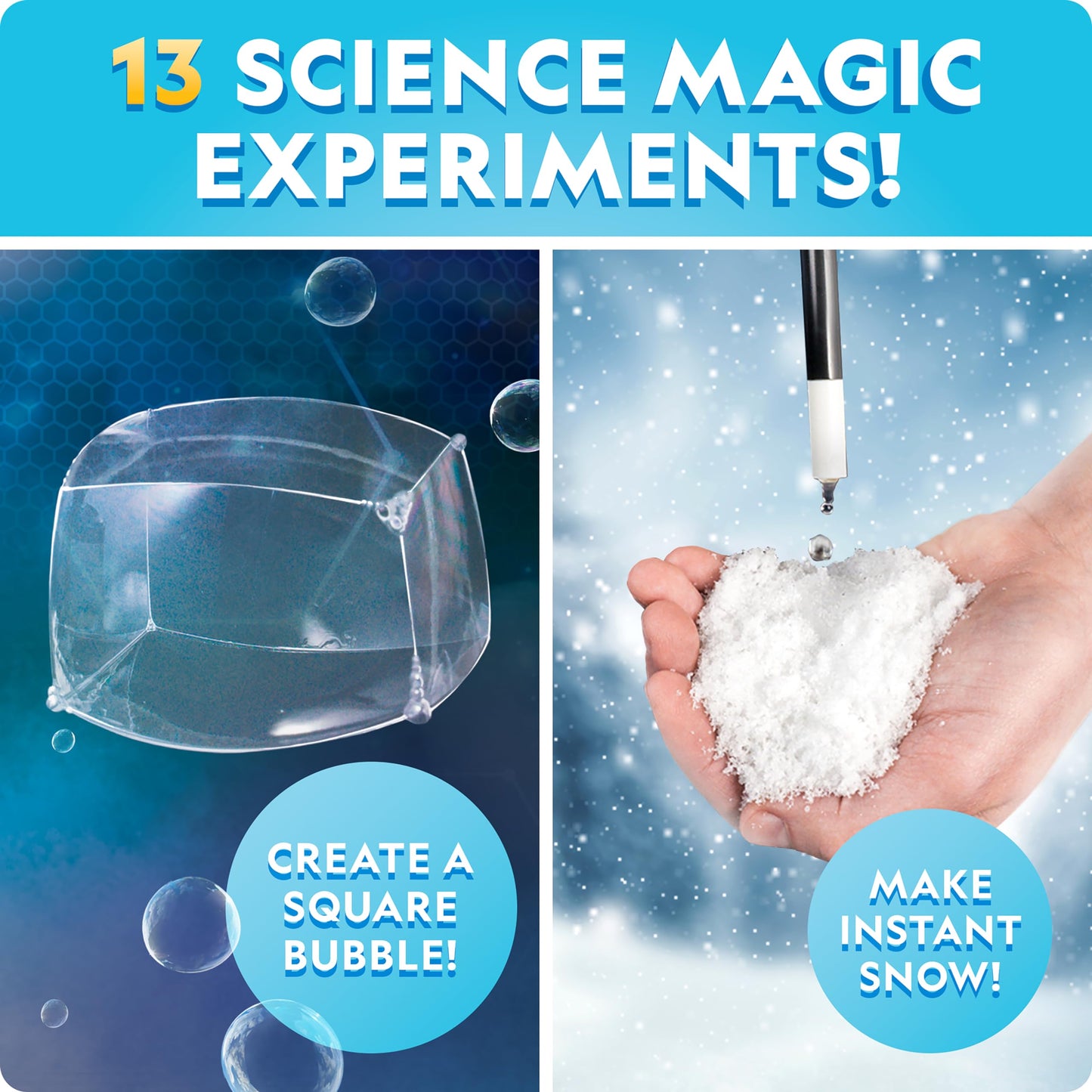National Geographic Mega Science Lab - Kit for Kids with 75 Easy Experiments, Featuring Earth Science, Chemistry Set, and Magic STEM Projects for Boys and Girls (Amazon Exclusive)