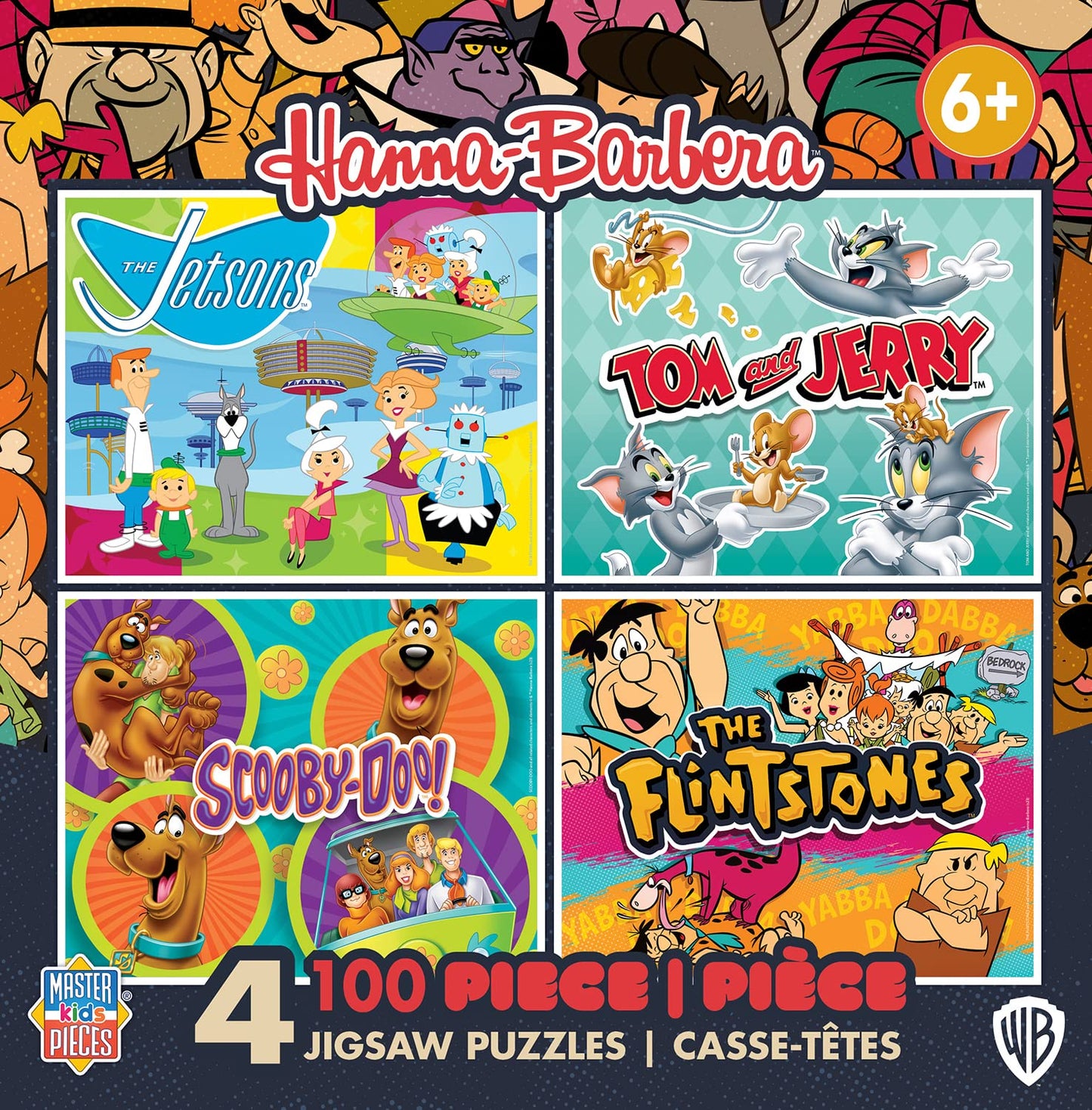 MasterPieces Hanna-Barbera - 4-Pack