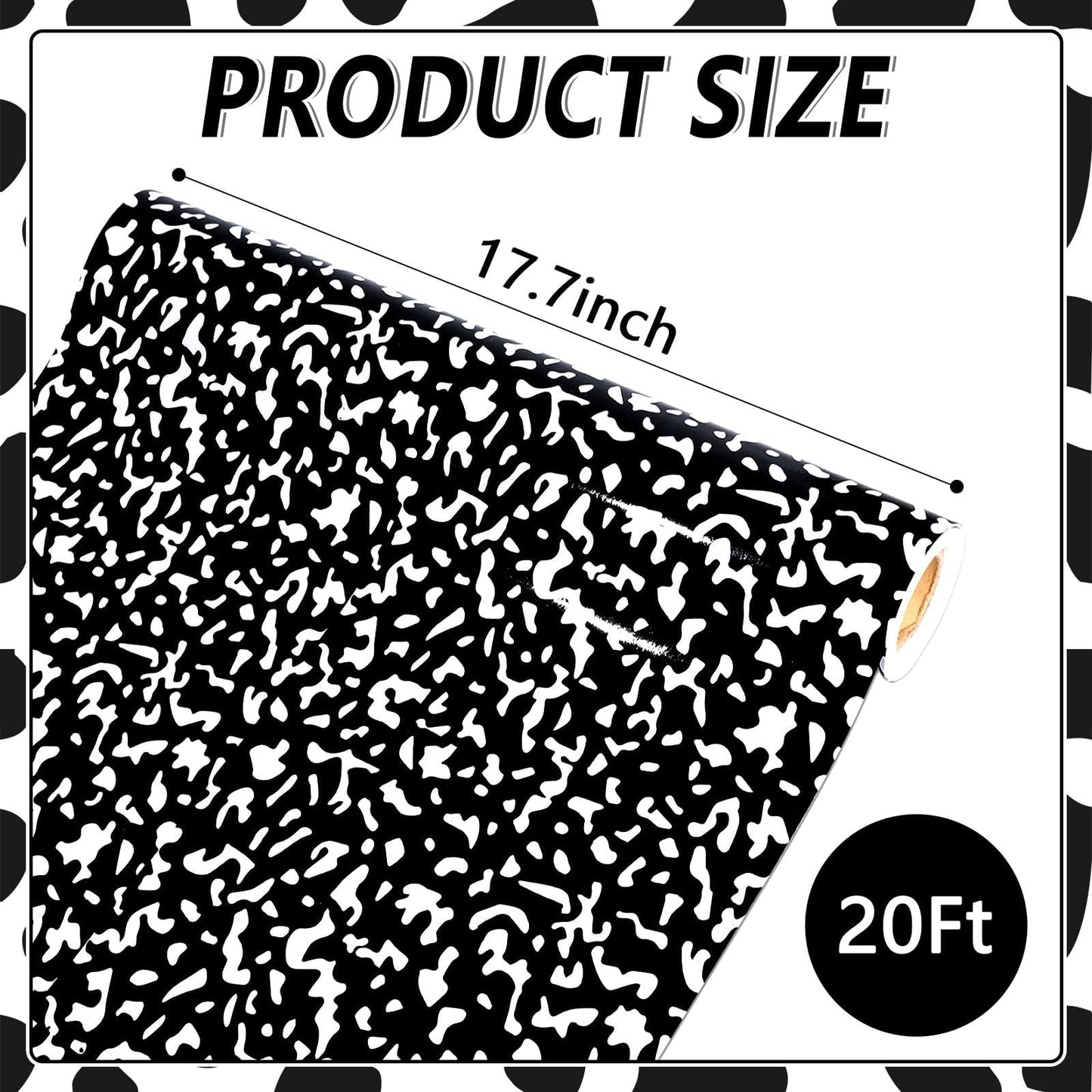 Qyeahkj Composition Bulletin Board Paper Roll Black Dot Bulletin Board Background Paper Fade Resistant Classroom Decoration Poster Art Craft Home Wall Education Decoration Supplies 17.7in x 20ft