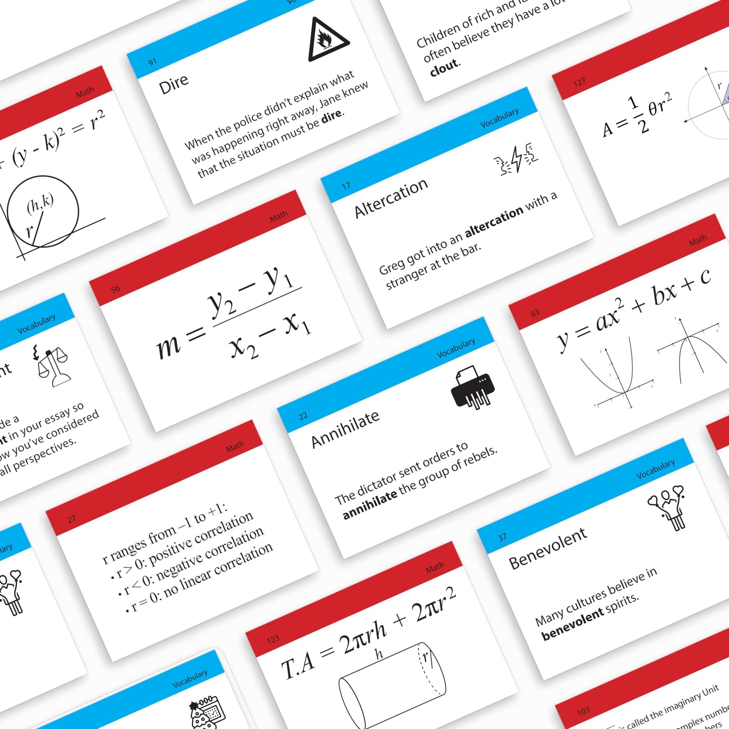 SAT Flash Cards 2026 | 400 SAT Vocabulary + SAT Math Flash Cards | SAT Prep | SAT Math Cards | SAT Vocab Cards | SAT Prep Cards | SAT Words | SAT Classroom and Home Kit | SAT Digital Prep