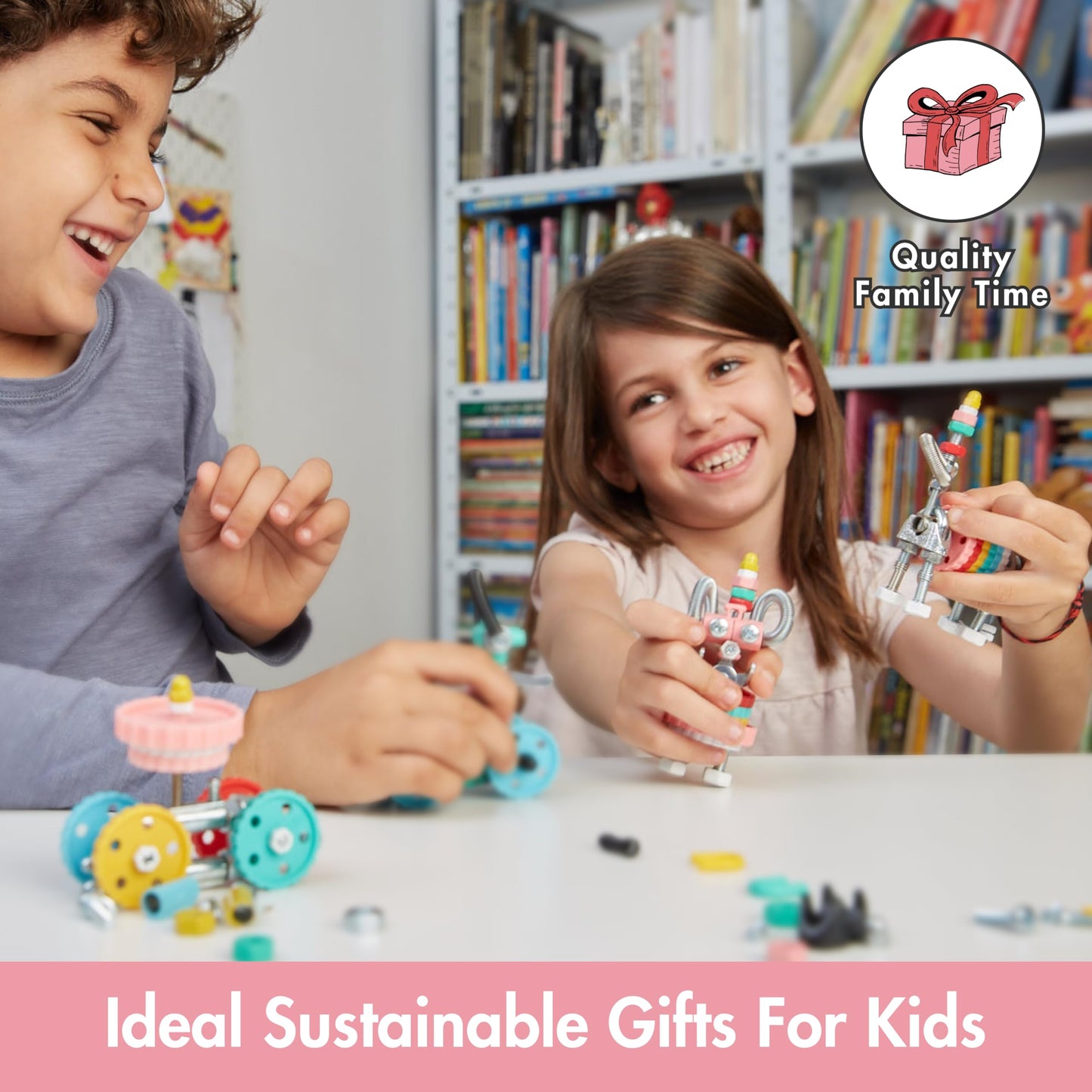 The Off Bits Animals Collection: Creative Robot Toy Model Kit for Kids 6+, Engaging Toy Building Sets for Boys and Girls, Build Your Own STEM Building Toys Engineering Kit
